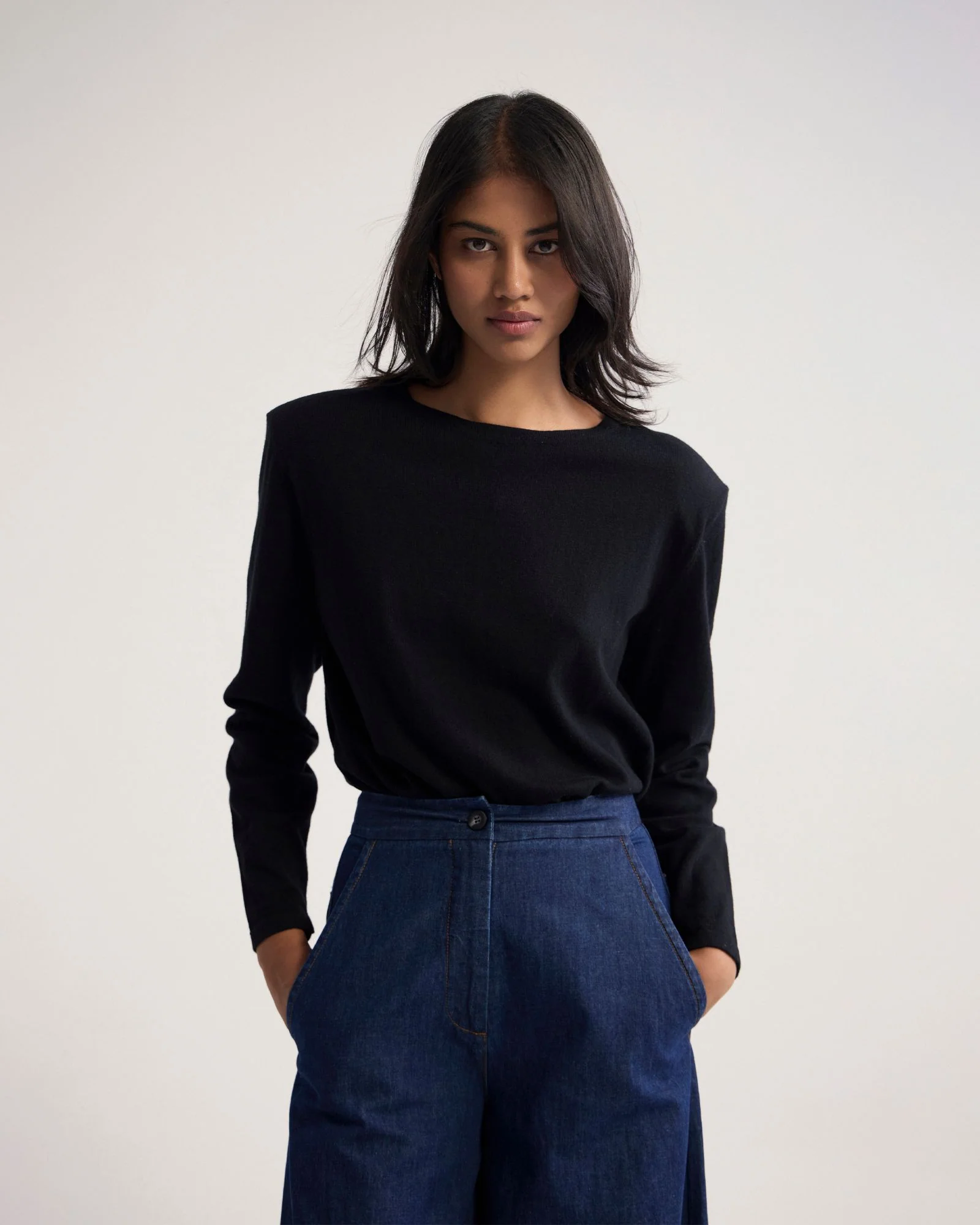Paloma Shoulder Pad Knit - Image 25