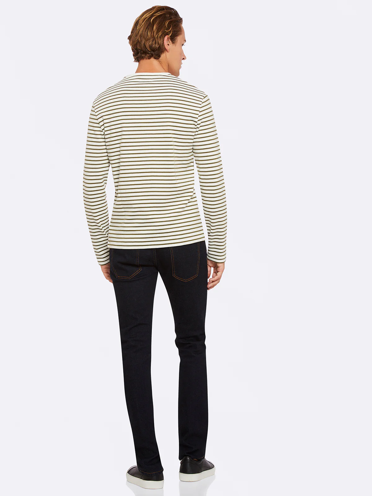 Parker Striped Crew Neck T-Shirt - Image 14