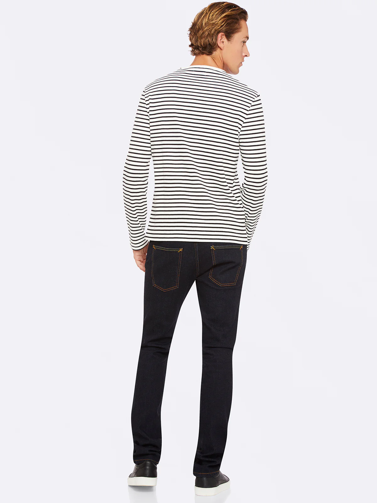 Parker Striped Crew Neck T-Shirt - Image 21