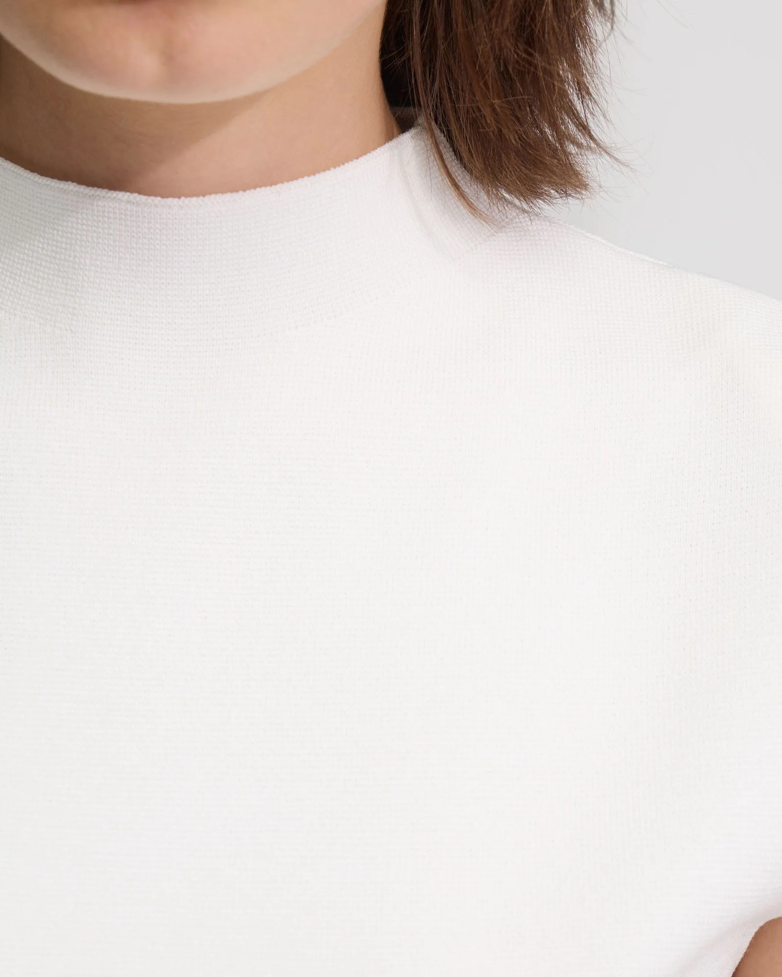 Pepper Knitted Funnel Collar Top - Image 12