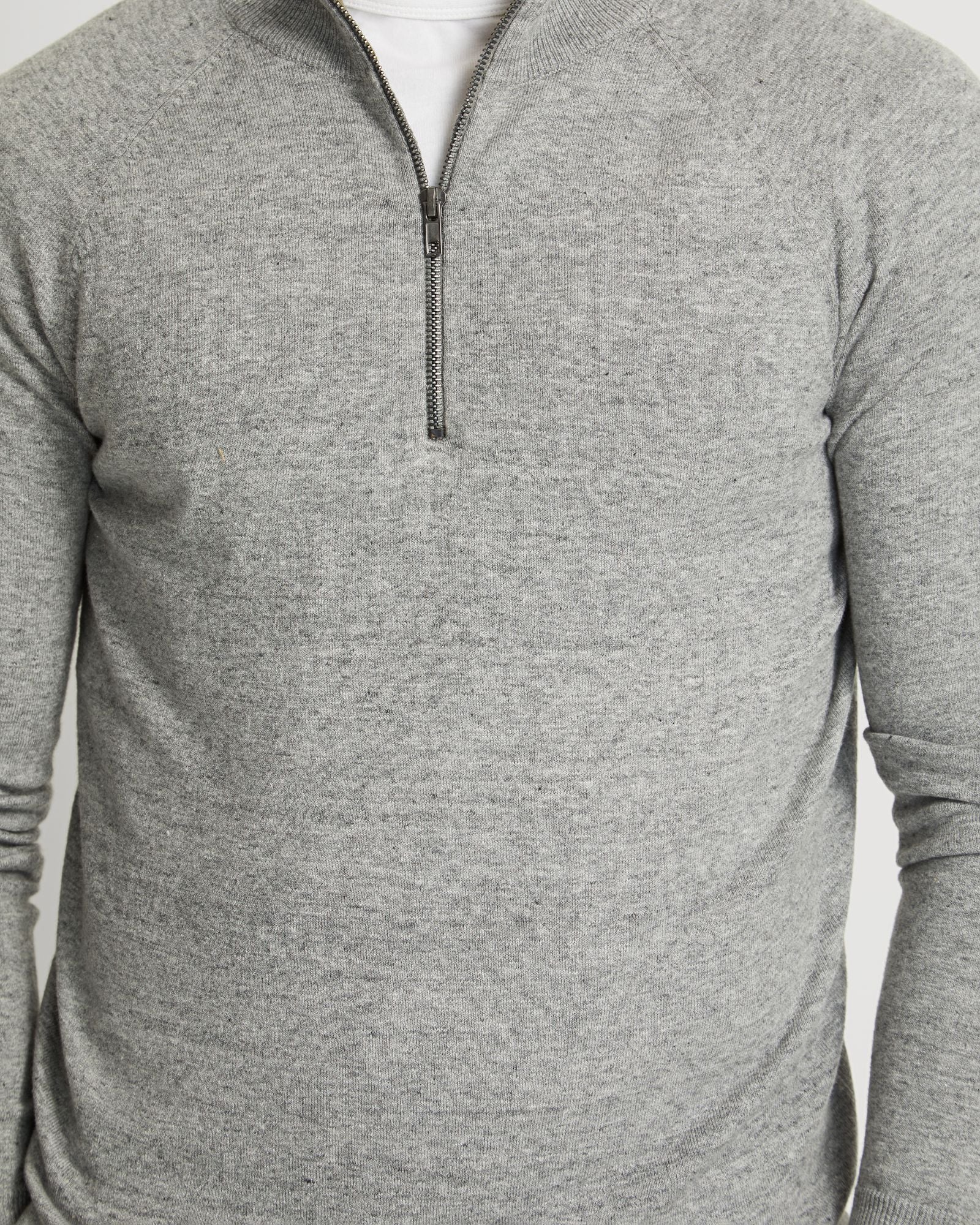 Perry Zip Collar Knit Top - Image 12