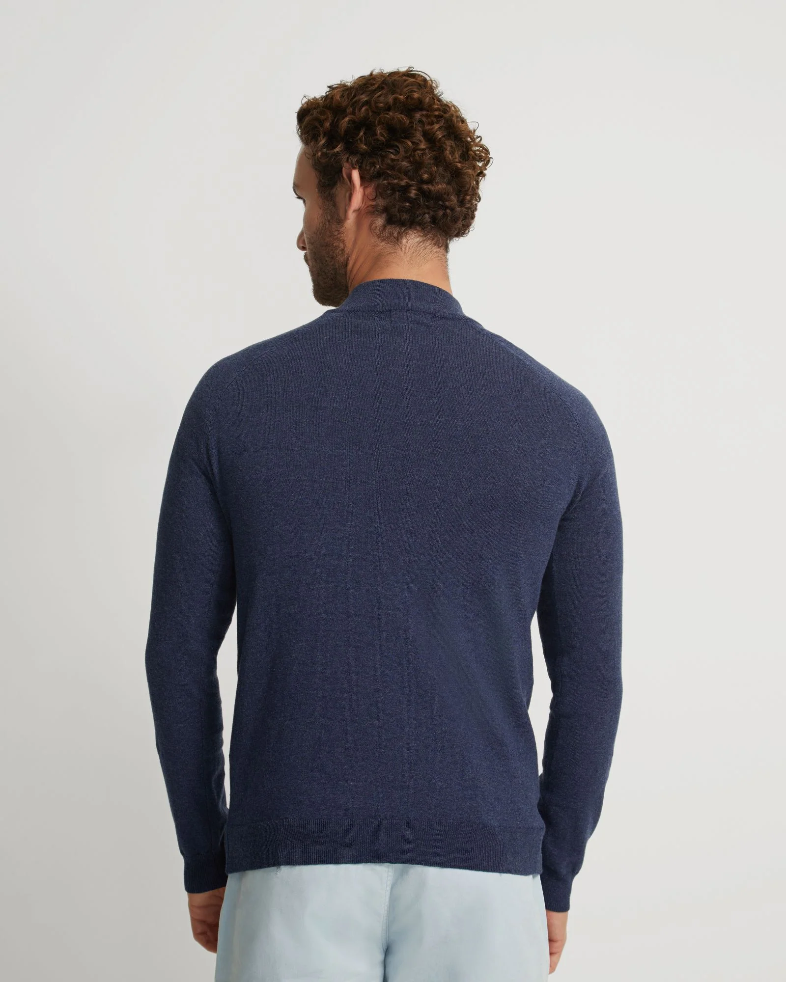 Perry Zip Collar Knit Top - Image 3