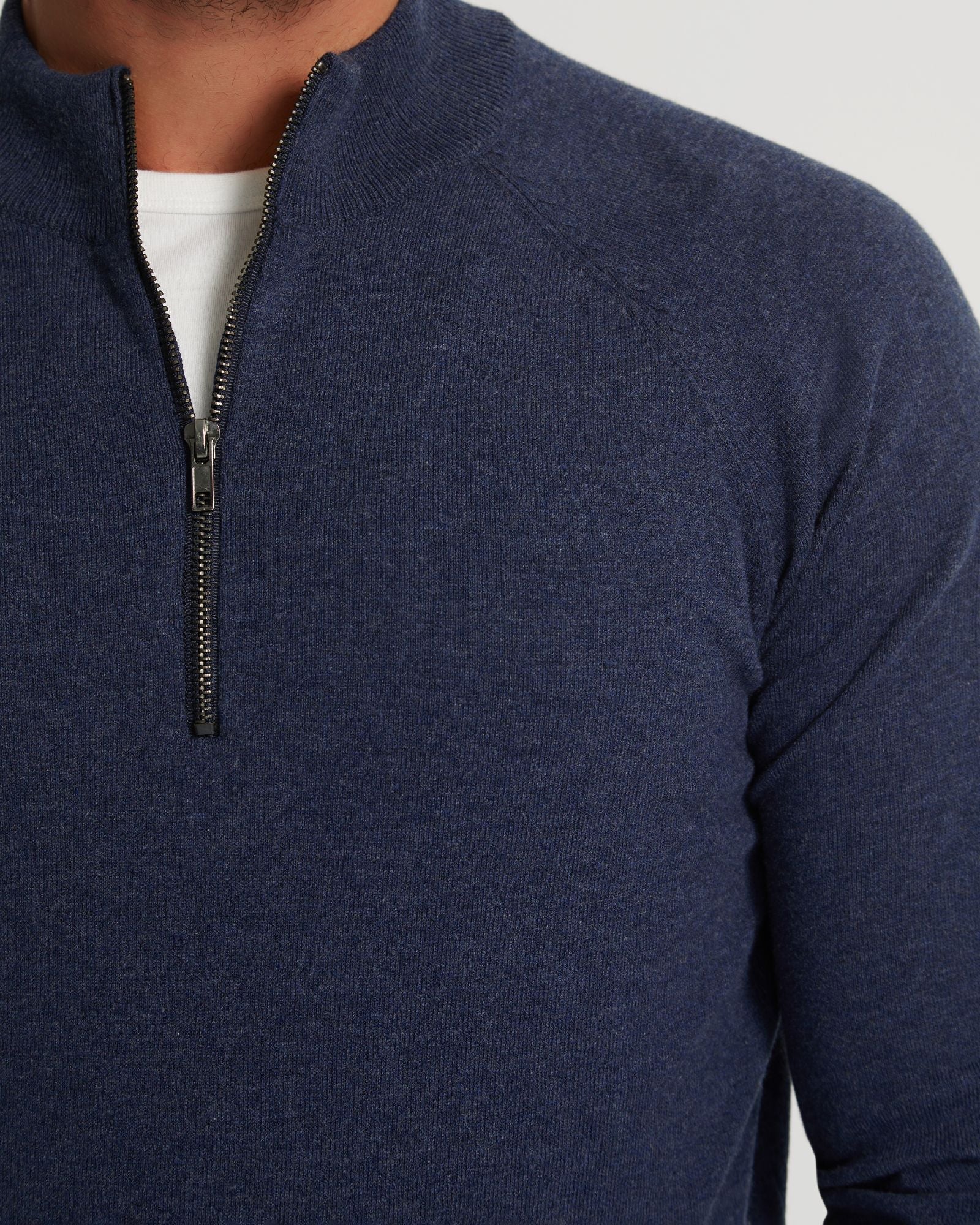Perry Zip Collar Knit Top - Image 6