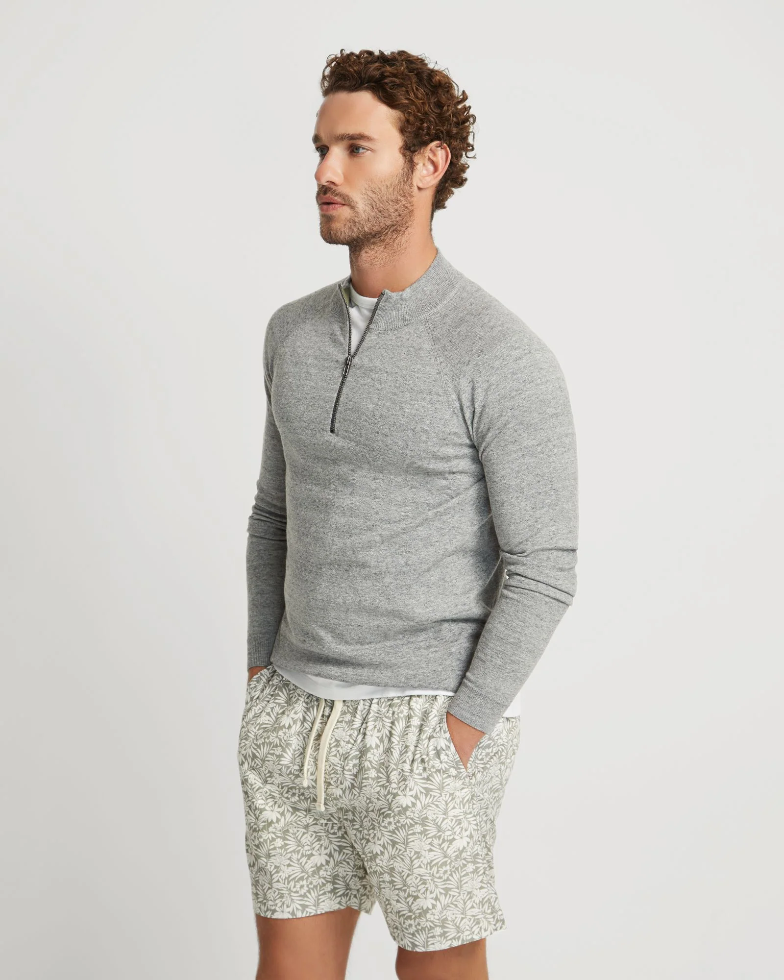 Perry Zip Collar Knit Top - Image 8