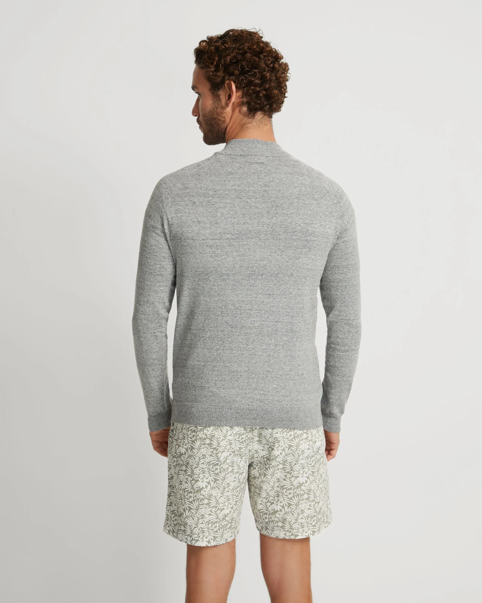 Perry Zip Collar Knit Top - Image 9