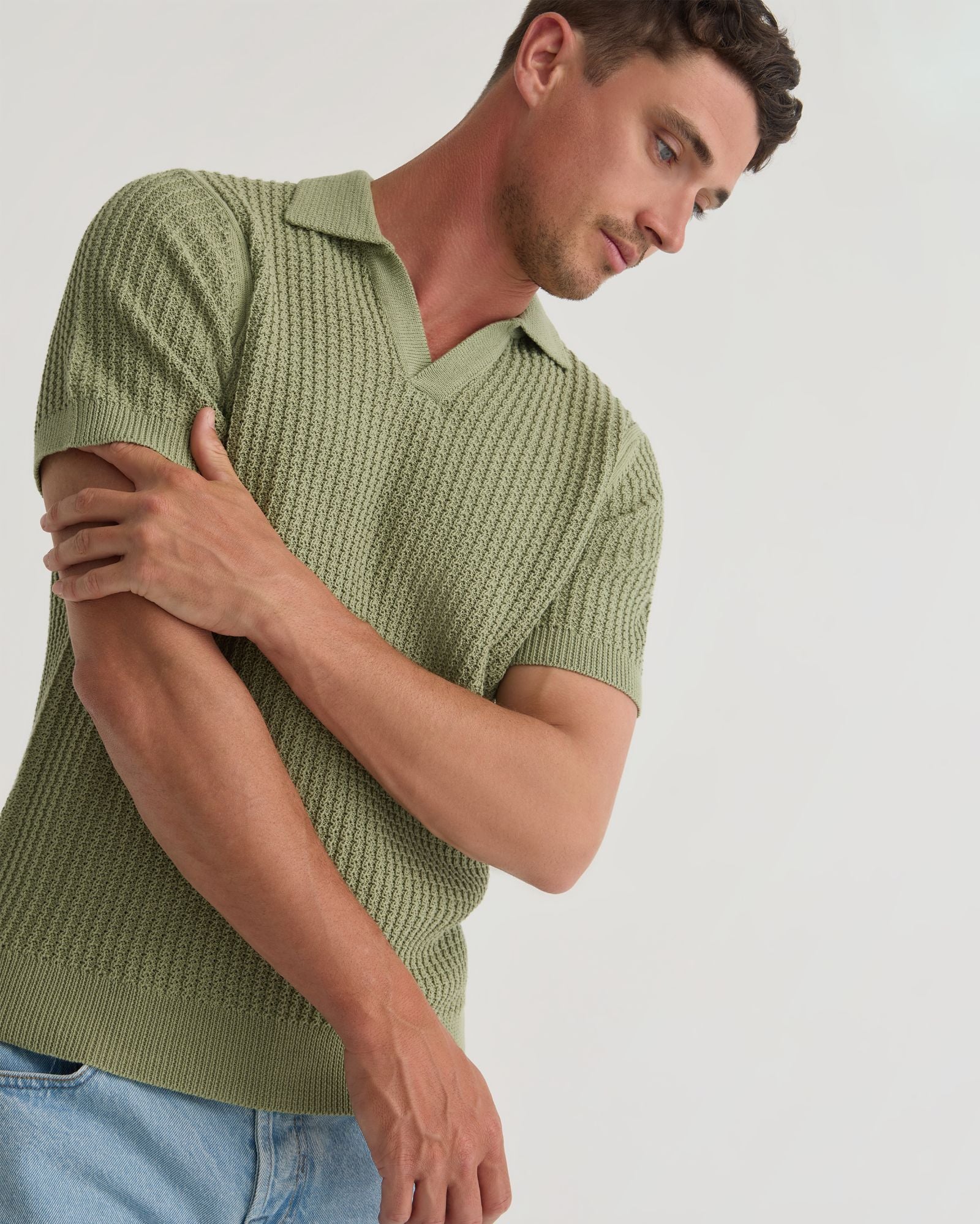Pierce Knitted Polo - Image 4