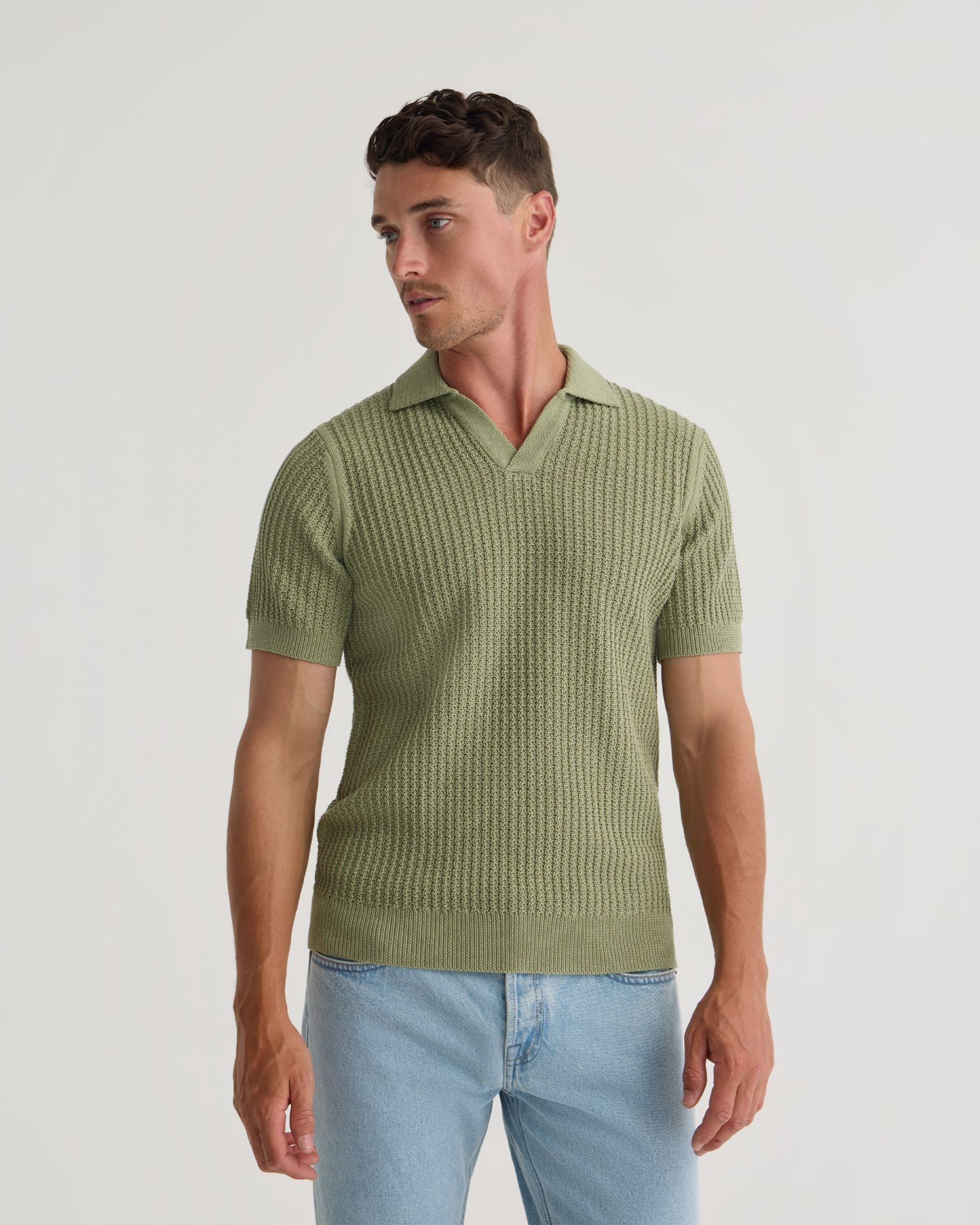 Pierce Knitted Polo - Image 5