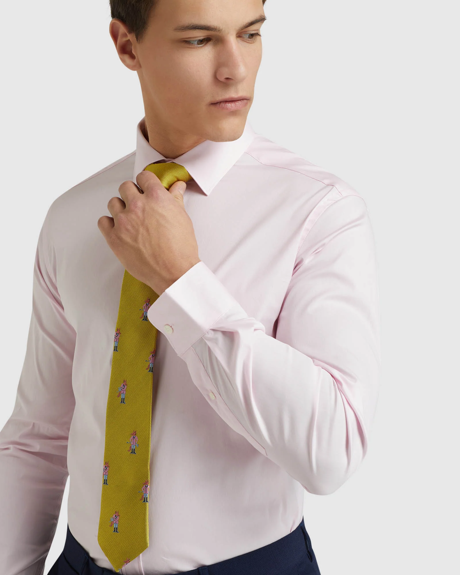 Pink Stretch Travel Shirt - Image 4
