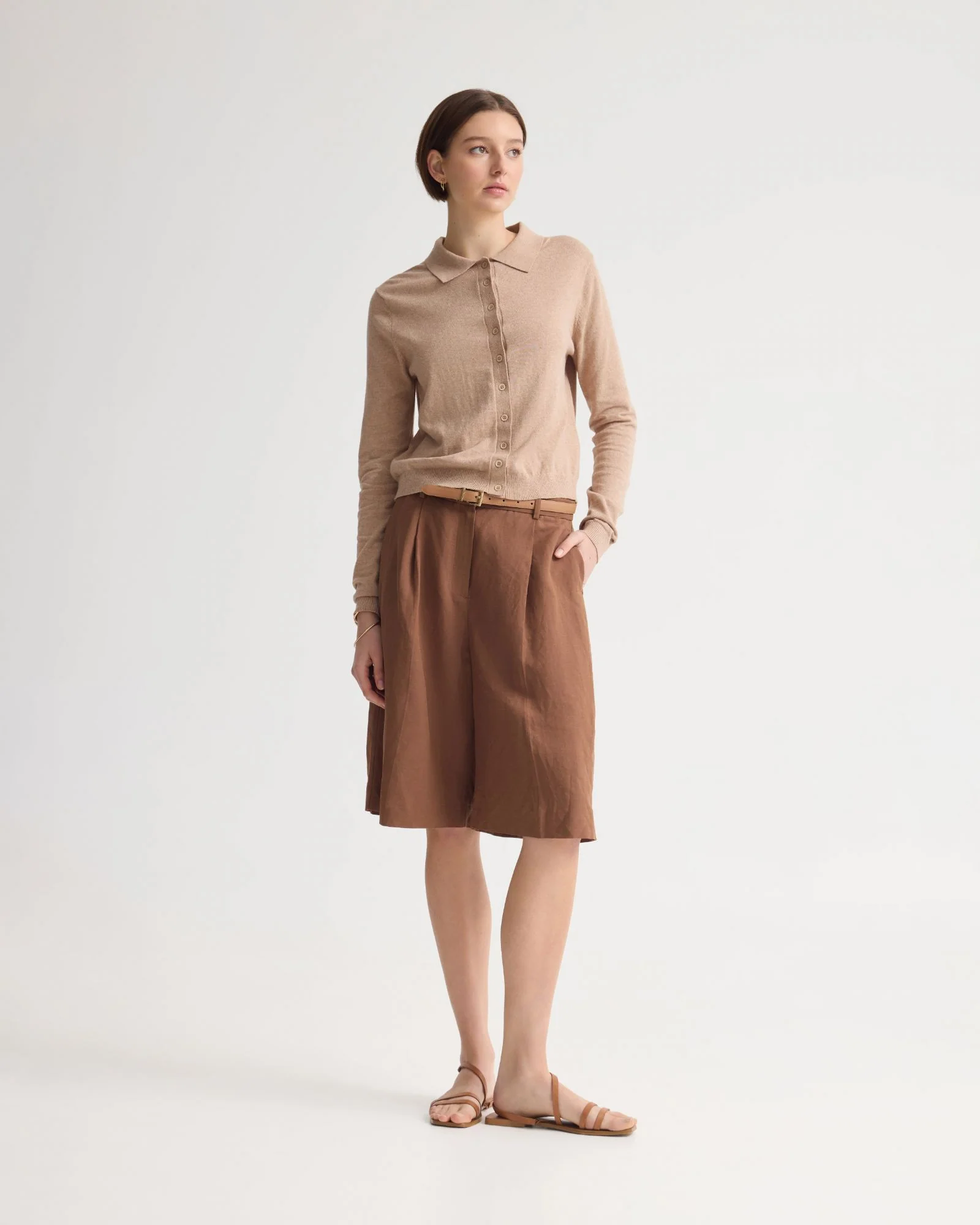 Pinky Cashmere Blend Cardigan - Image 11