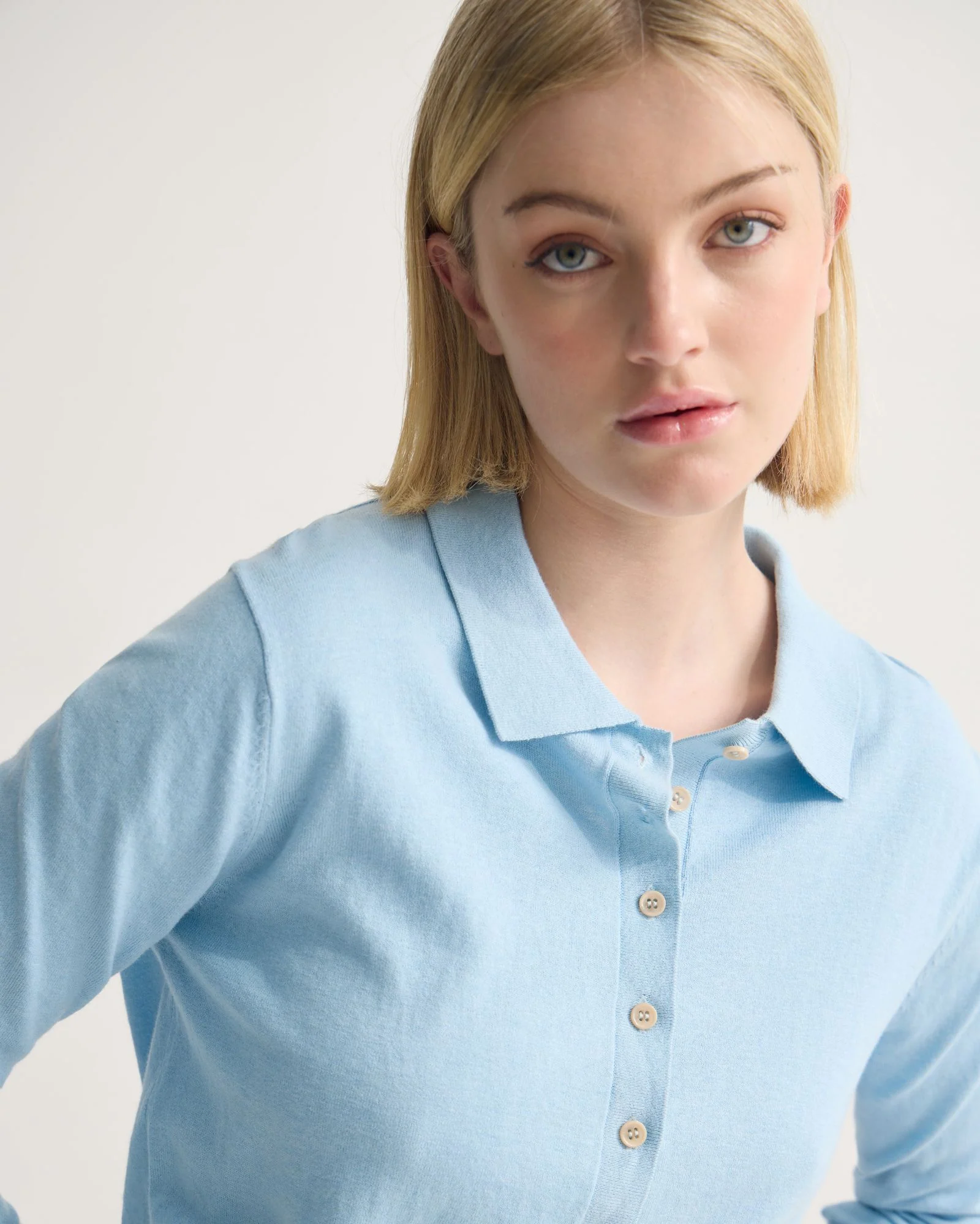 Pinky Cashmere Blend Cardigan - Image 4