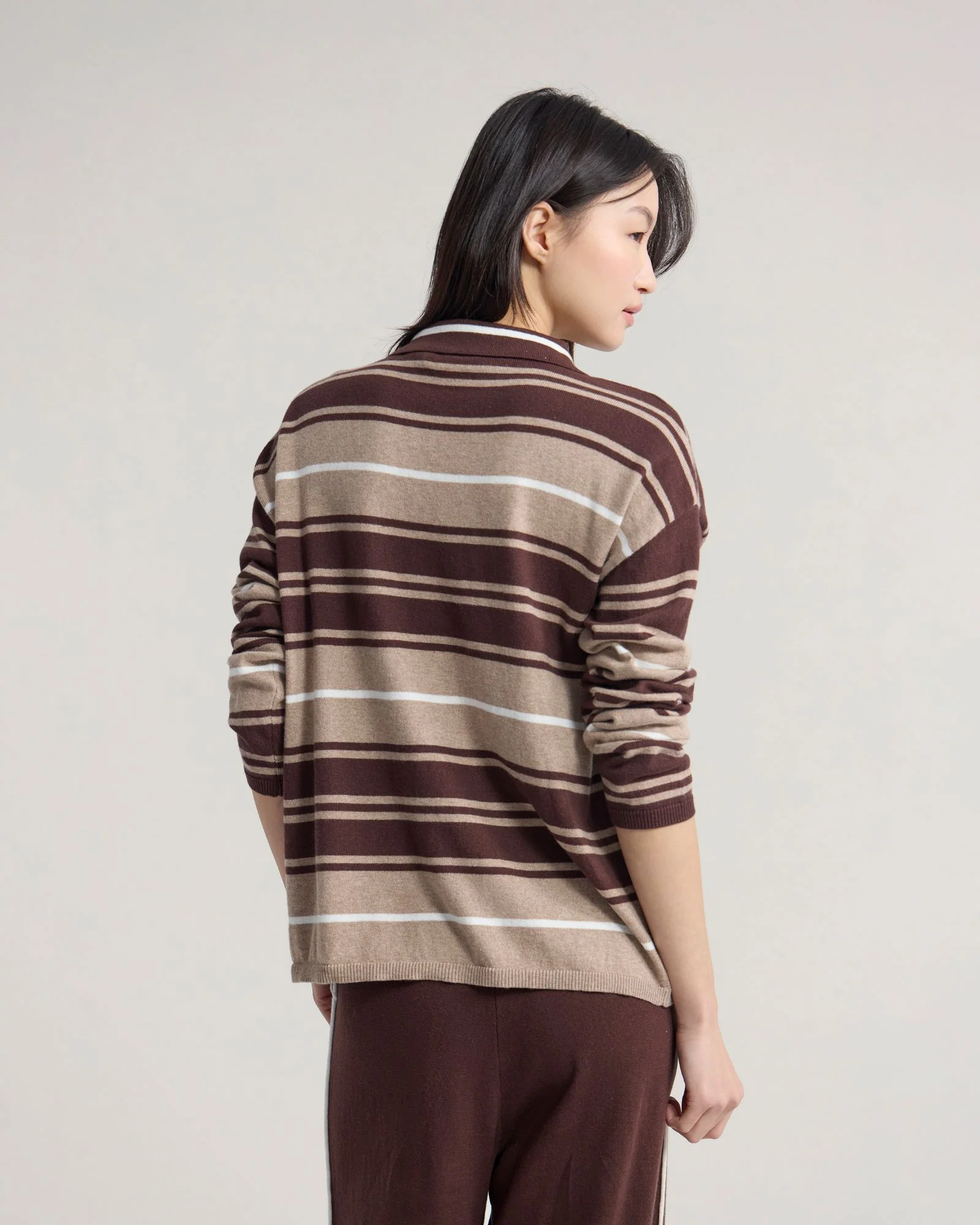Pip Striped Polo Knit - Image 4