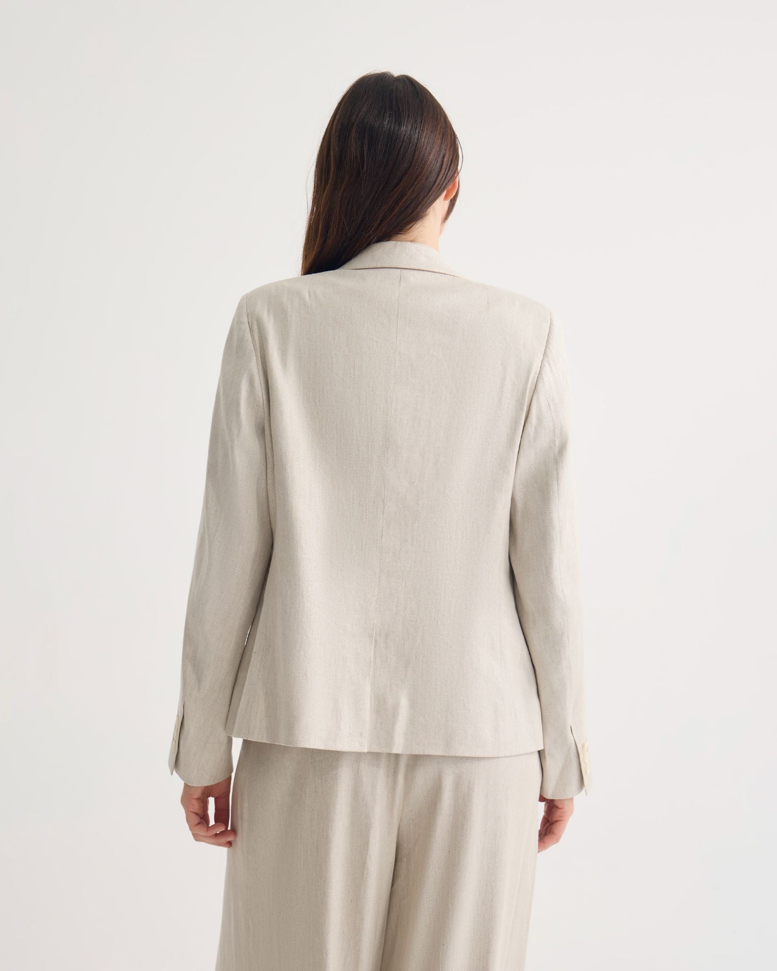 Poppy Linen Suit Jacket - Image 4