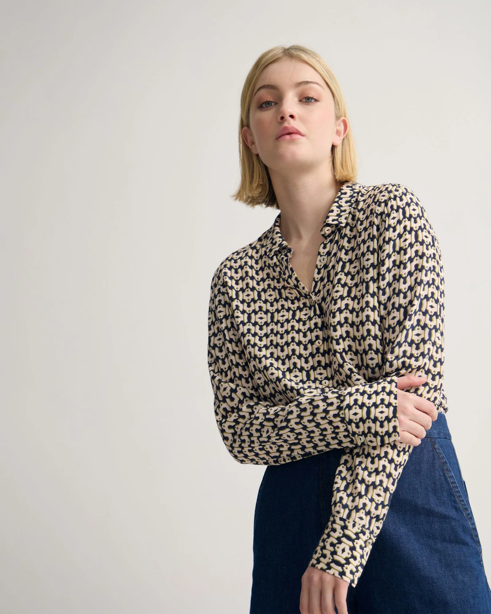 Poppy Printed Blouse - Image 4