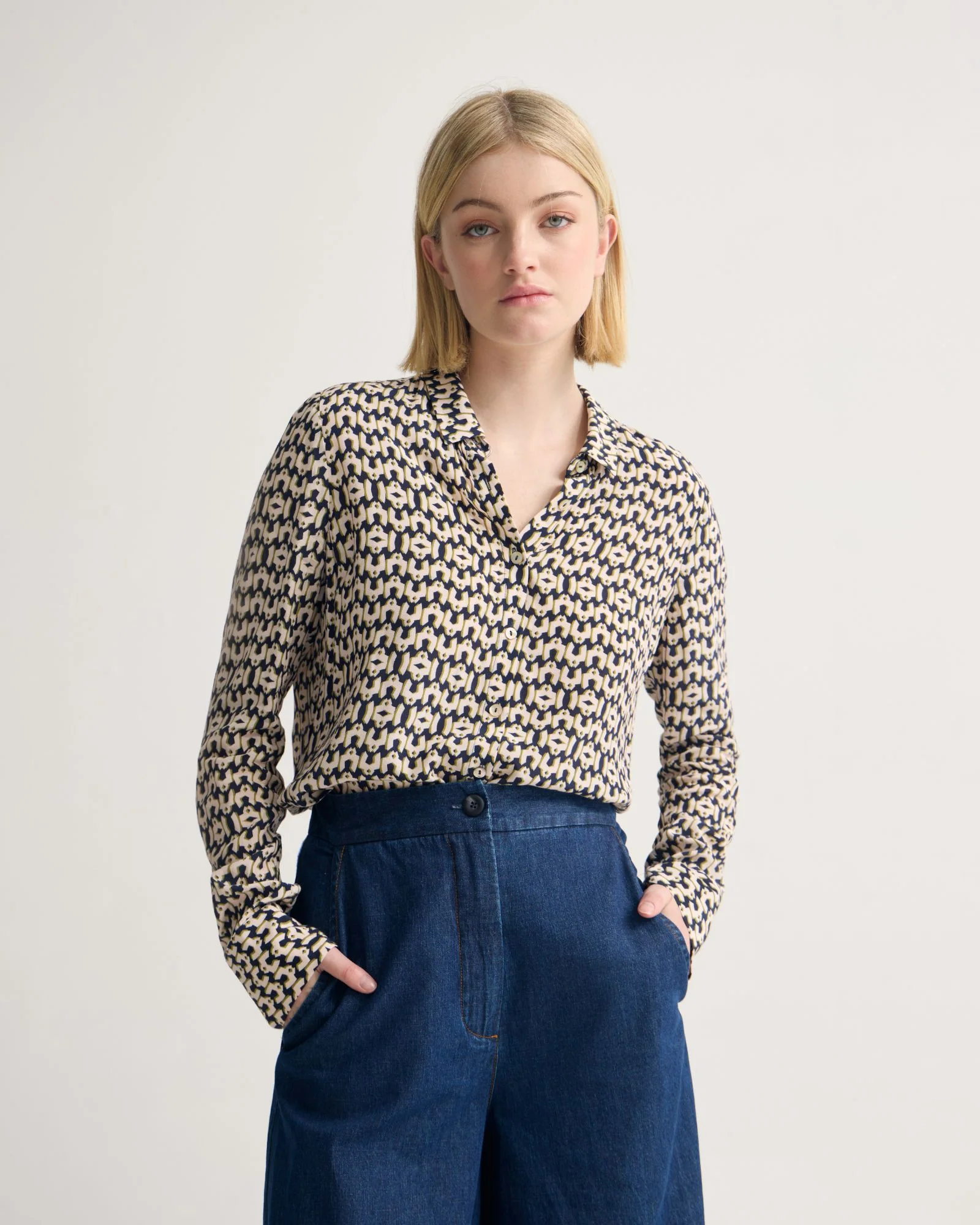 Poppy Printed Blouse - Image 5