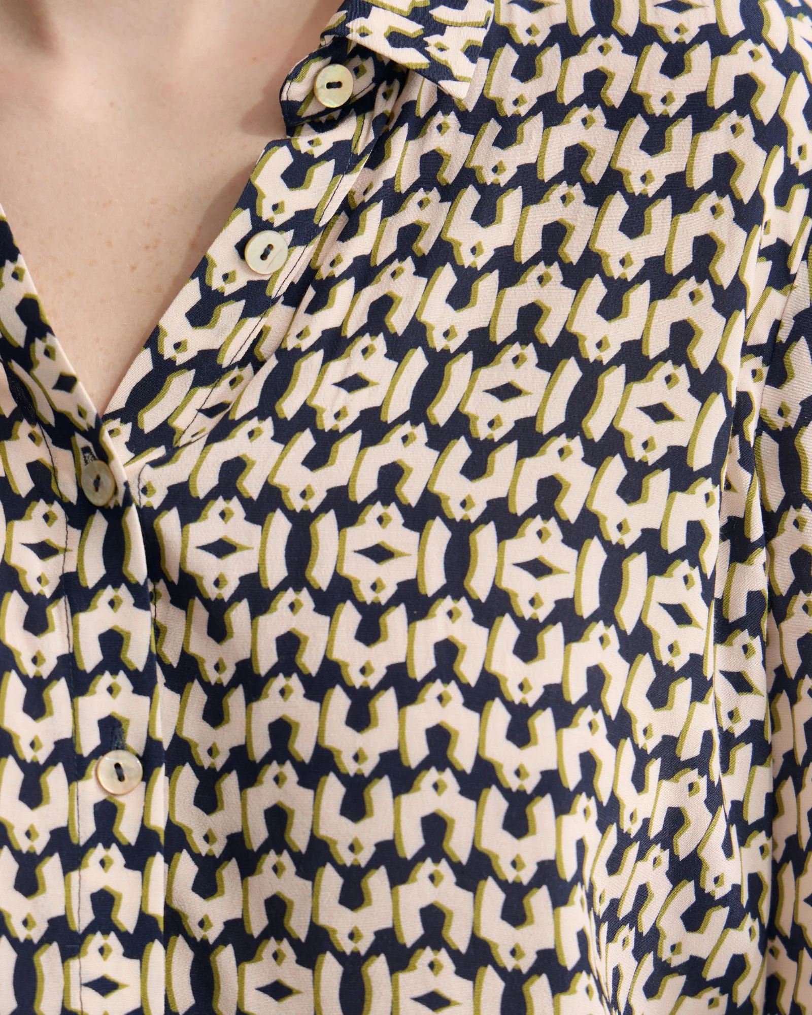 Poppy Printed Blouse - Image 6