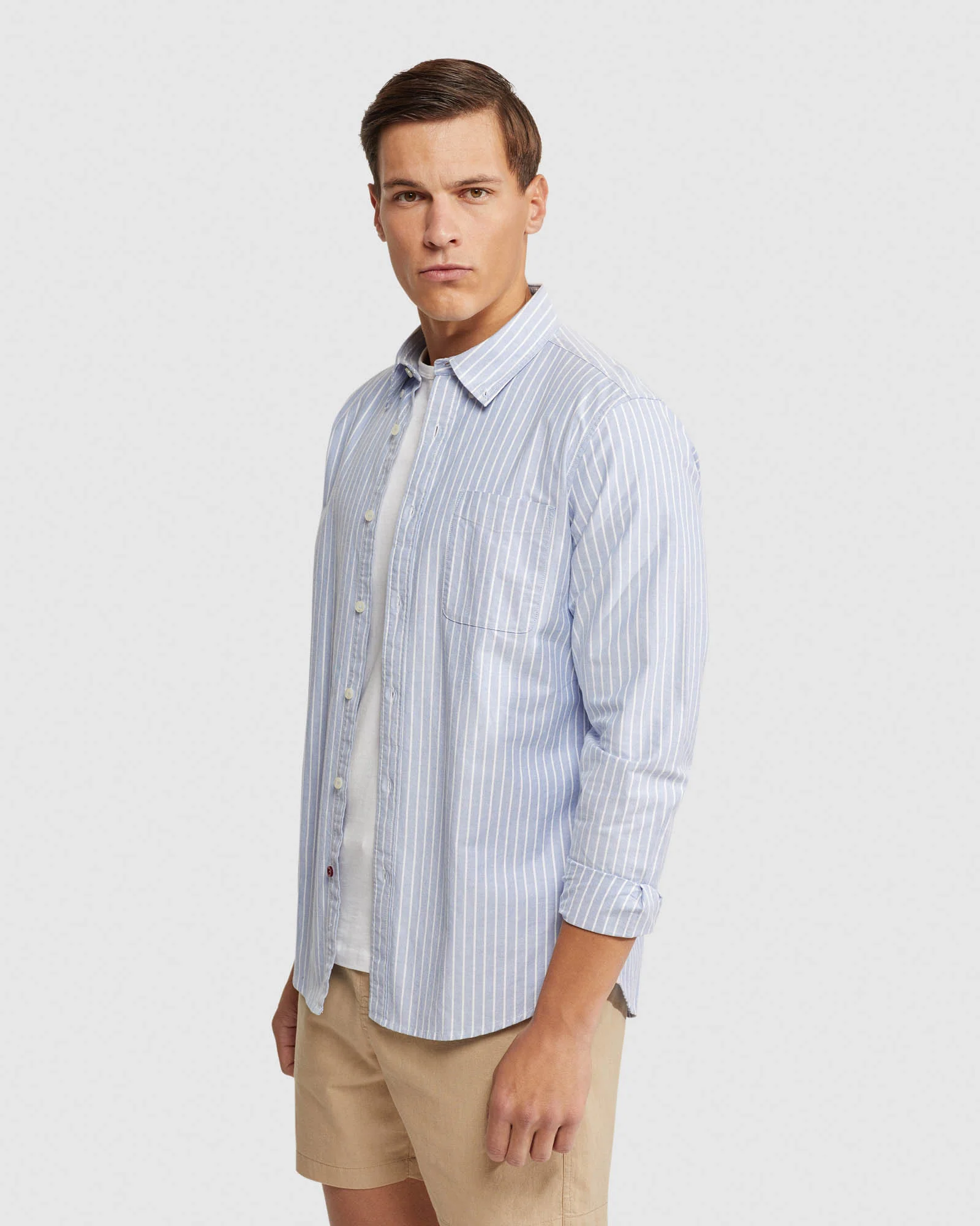 Portland Oxford Wve Striped Shirt - Image 2