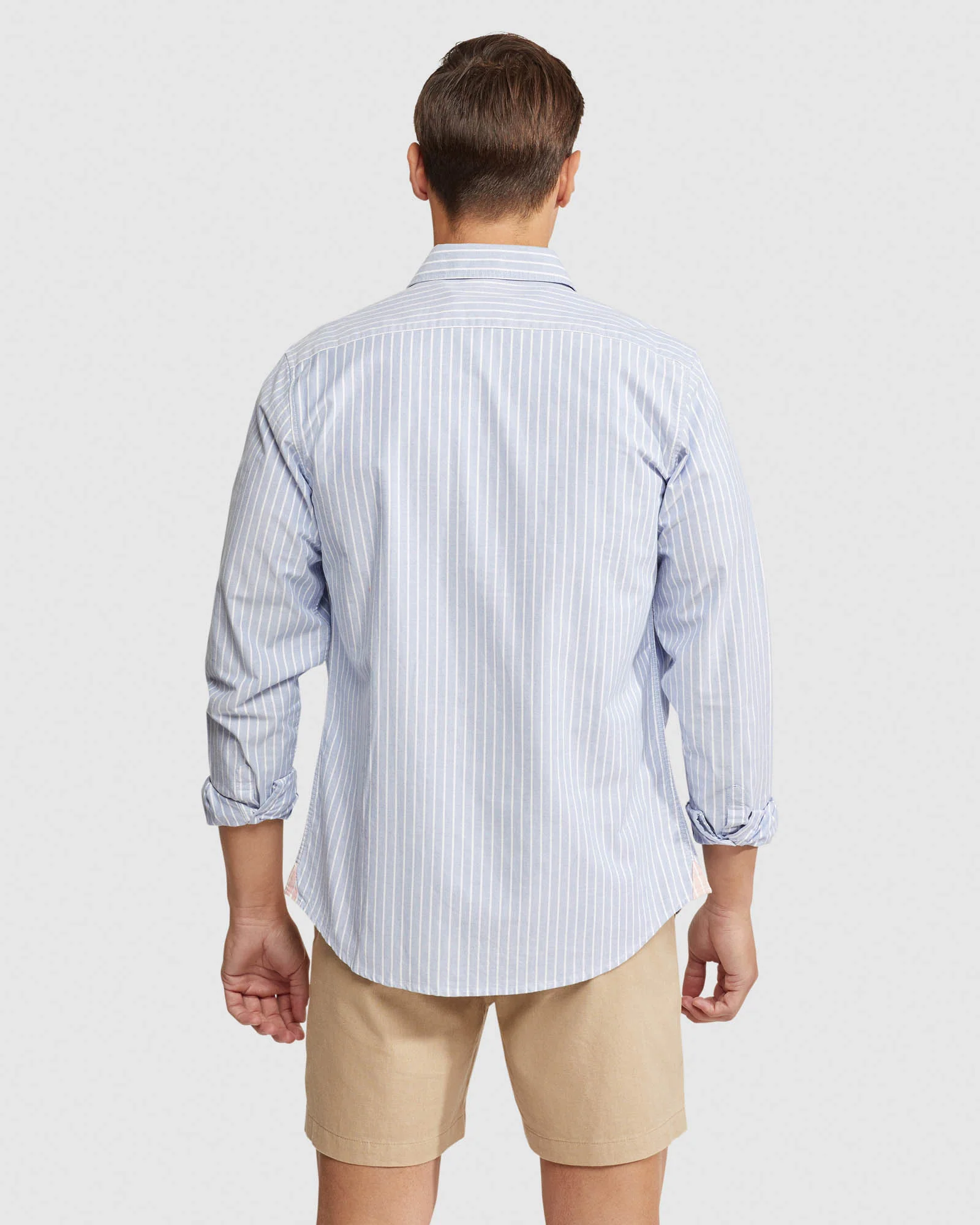 Portland Oxford Wve Striped Shirt - Image 3