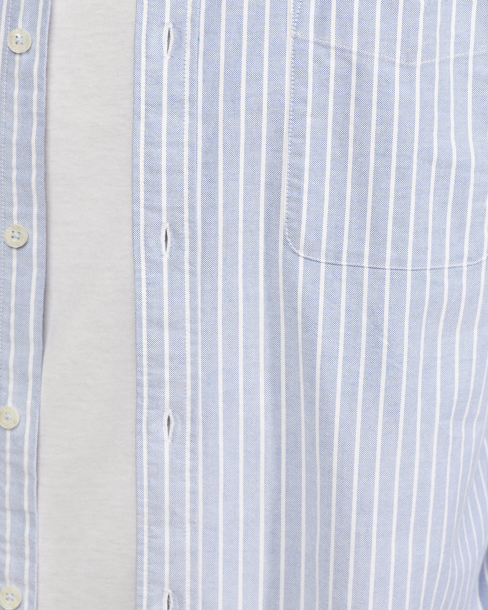 Portland Oxford Wve Striped Shirt - Image 6