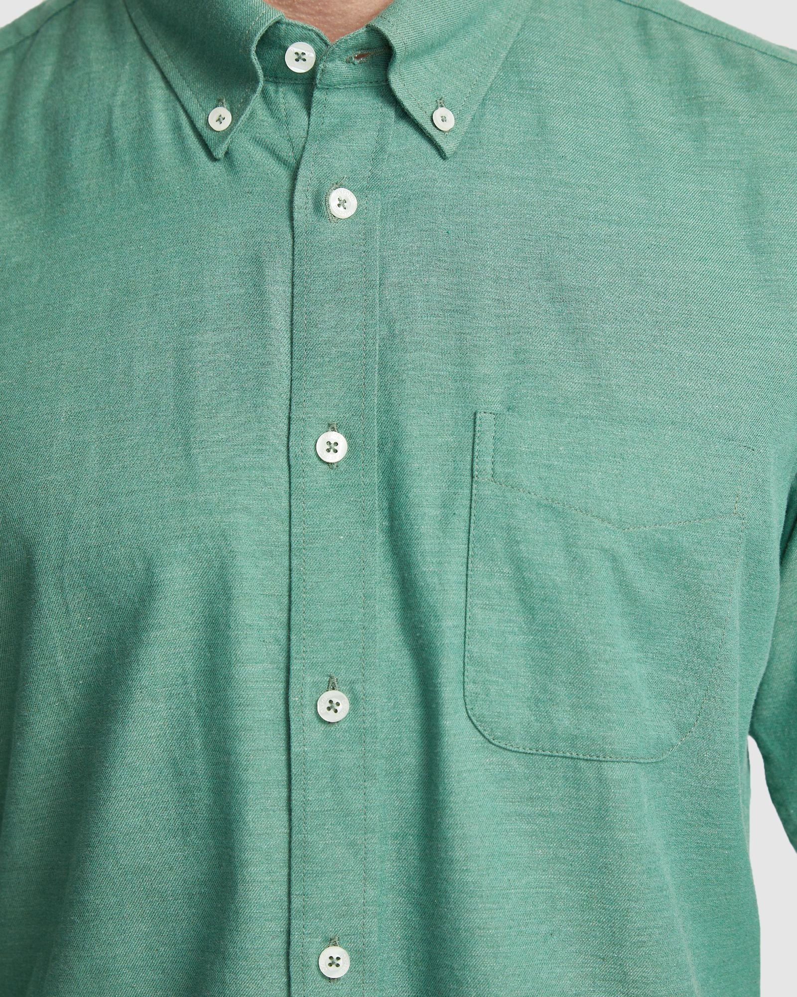 Portland Twill Cotton Shirt - Image 12