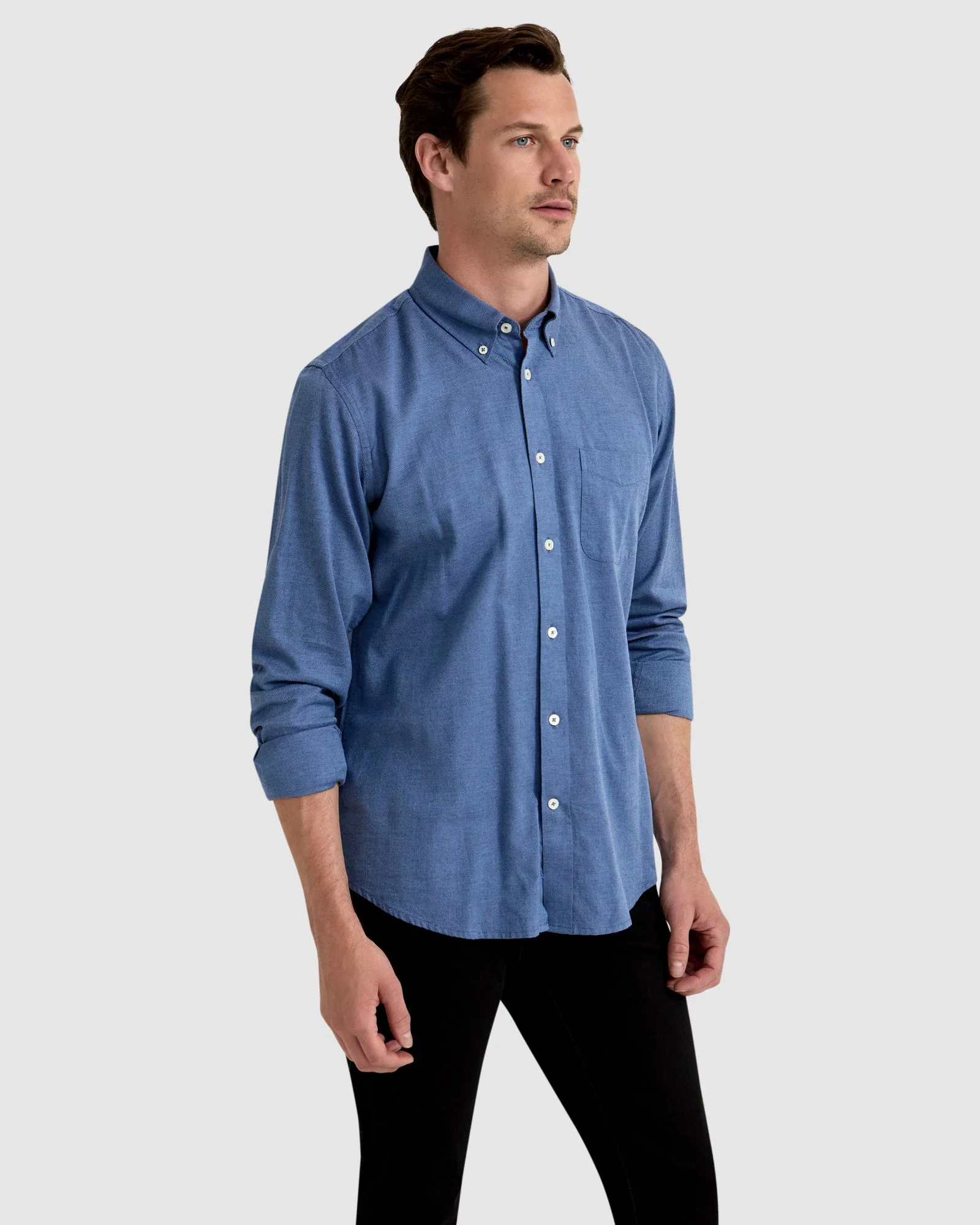 Portland Twill Cotton Shirt - Image 2