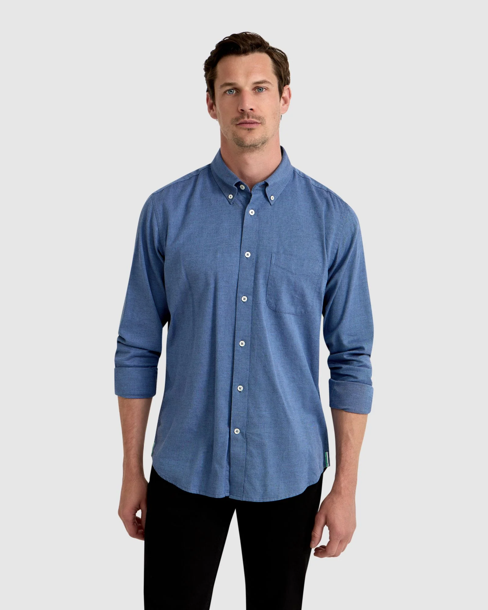 Portland Twill Cotton Shirt - Image 5