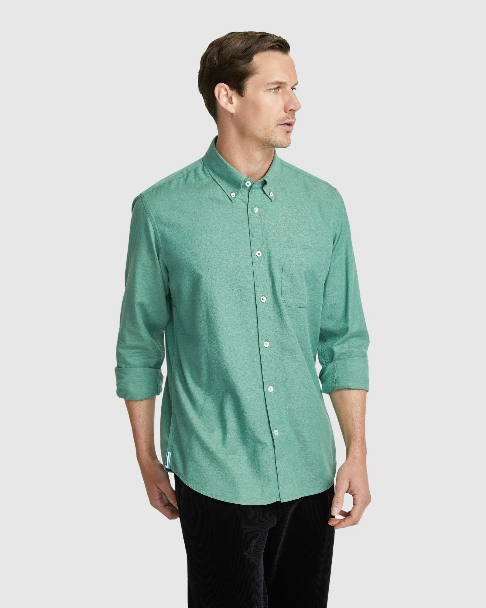 Portland Twill Cotton Shirt - Image 8