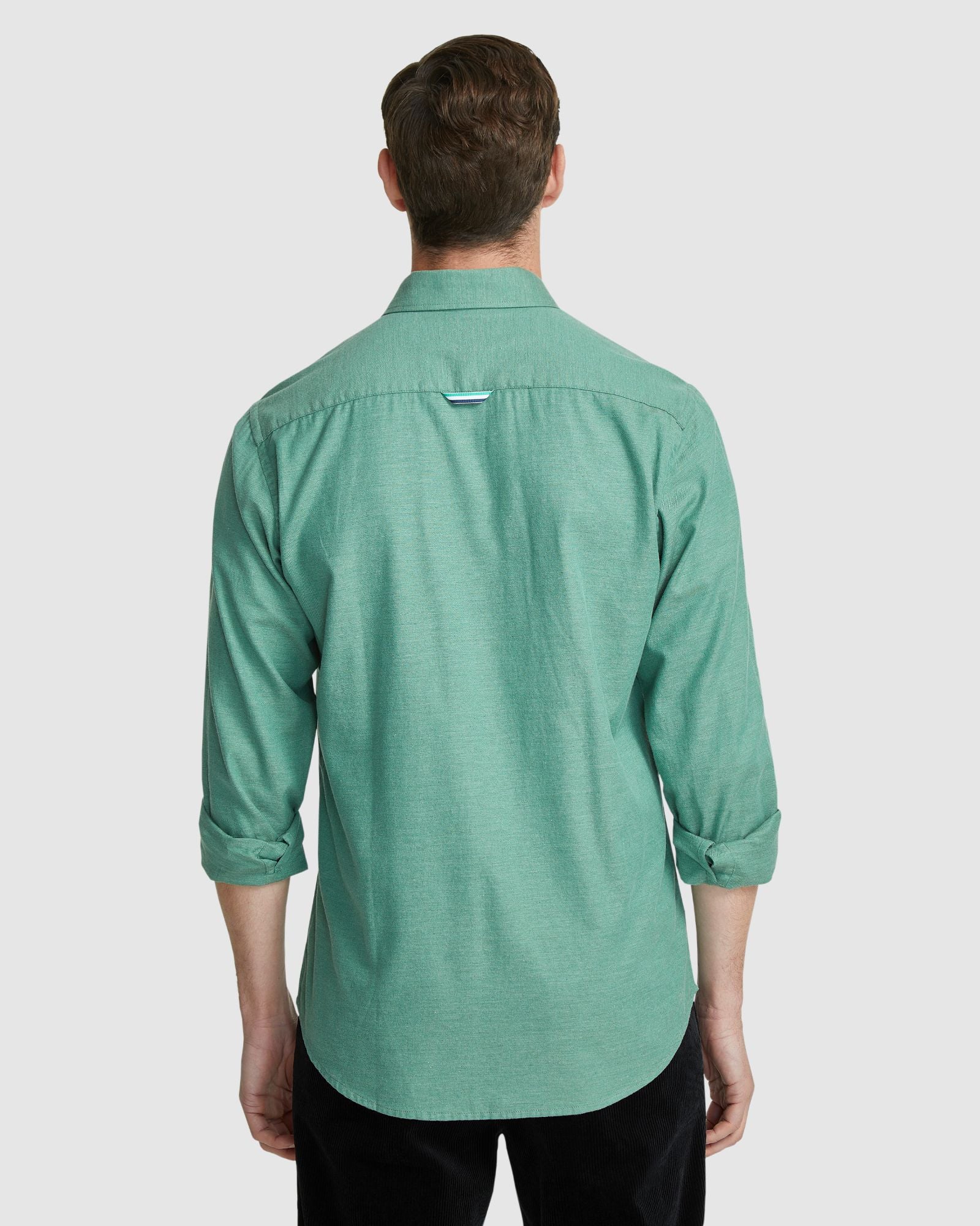 Portland Twill Cotton Shirt - Image 9