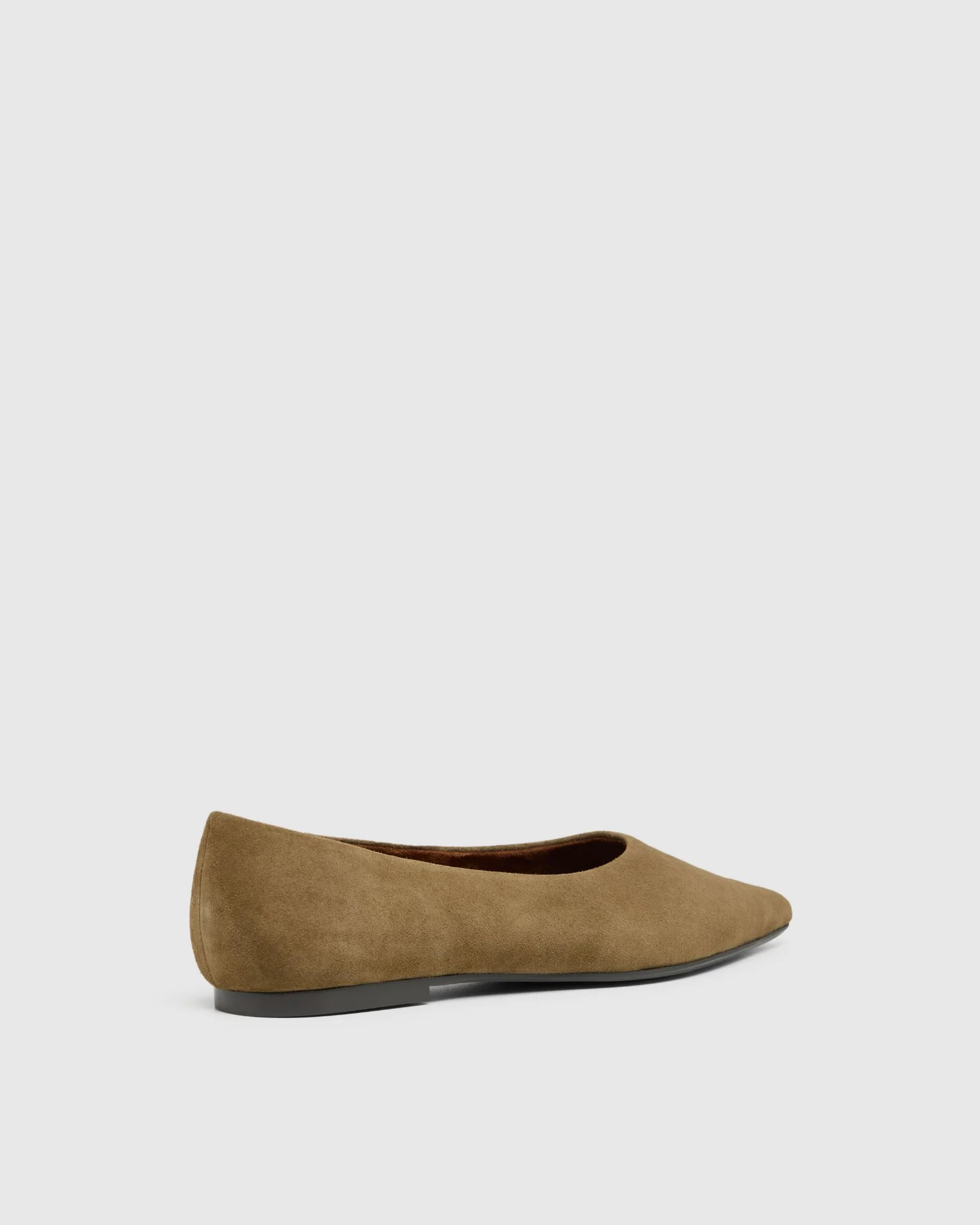 Reece Suede Pointy Flat - Image 3