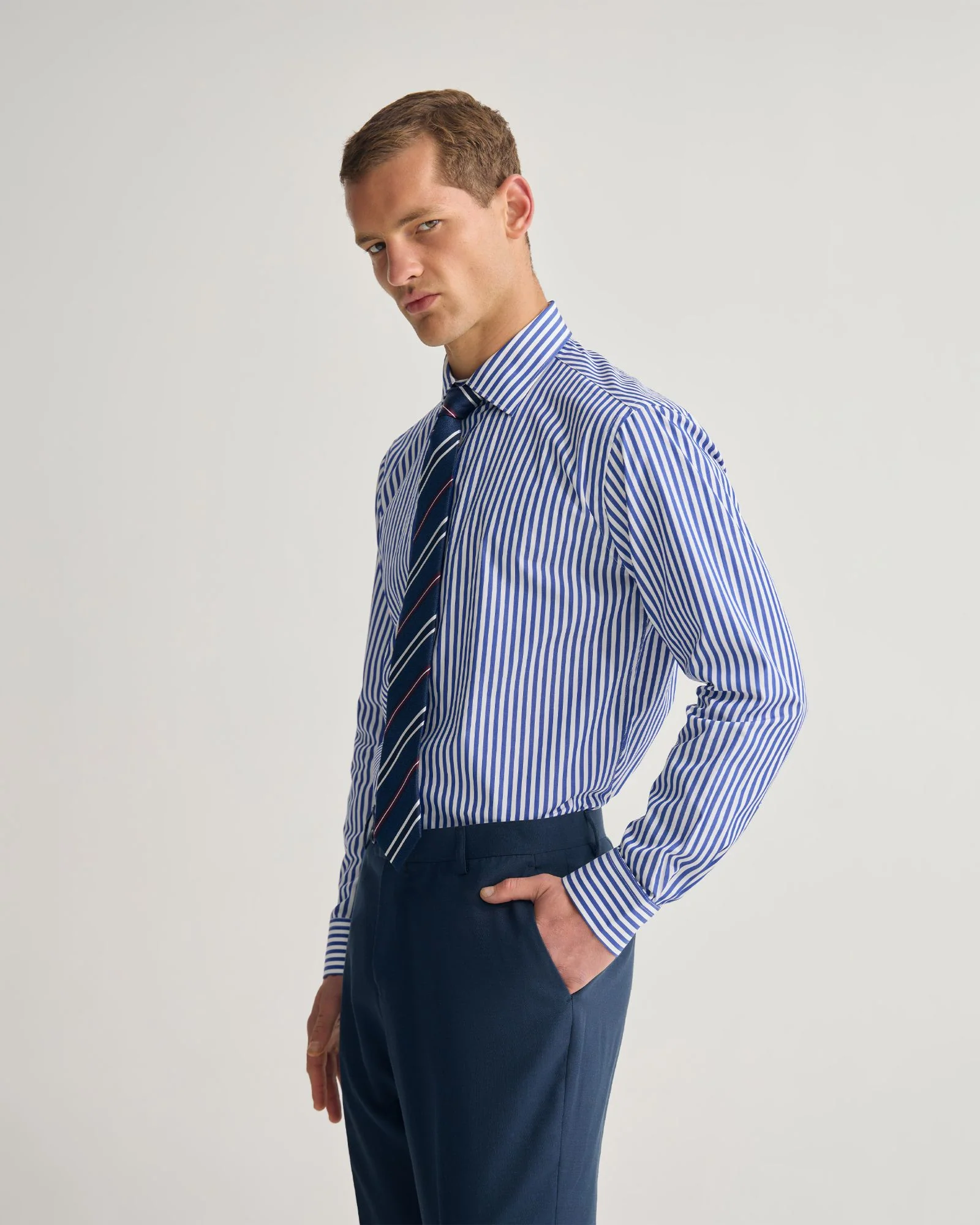 Regent Classic Fit Cotton Shirt - Image 3