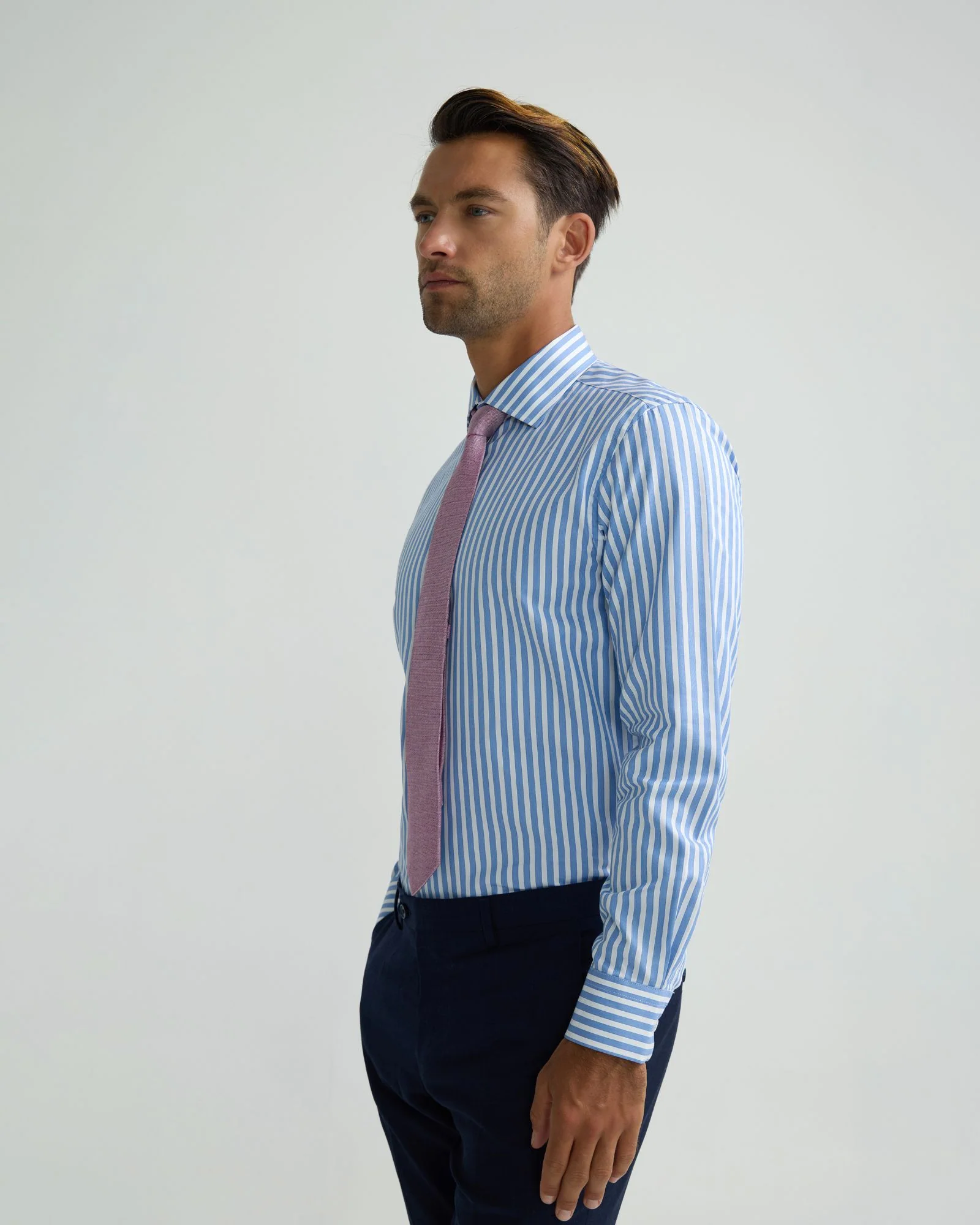 Regent Luxury Striped Shirt - Image 2