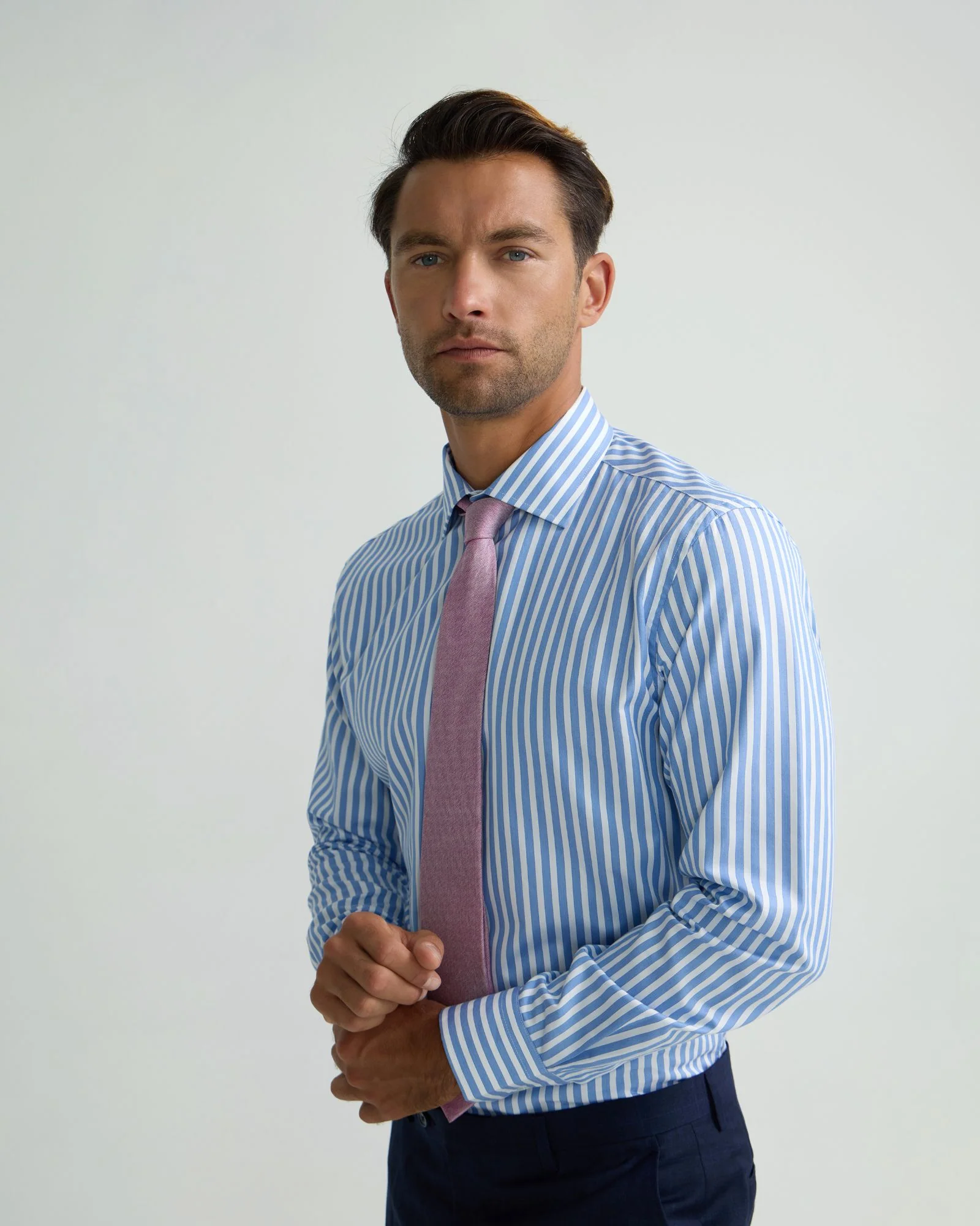Regent Luxury Striped Shirt - Image 4