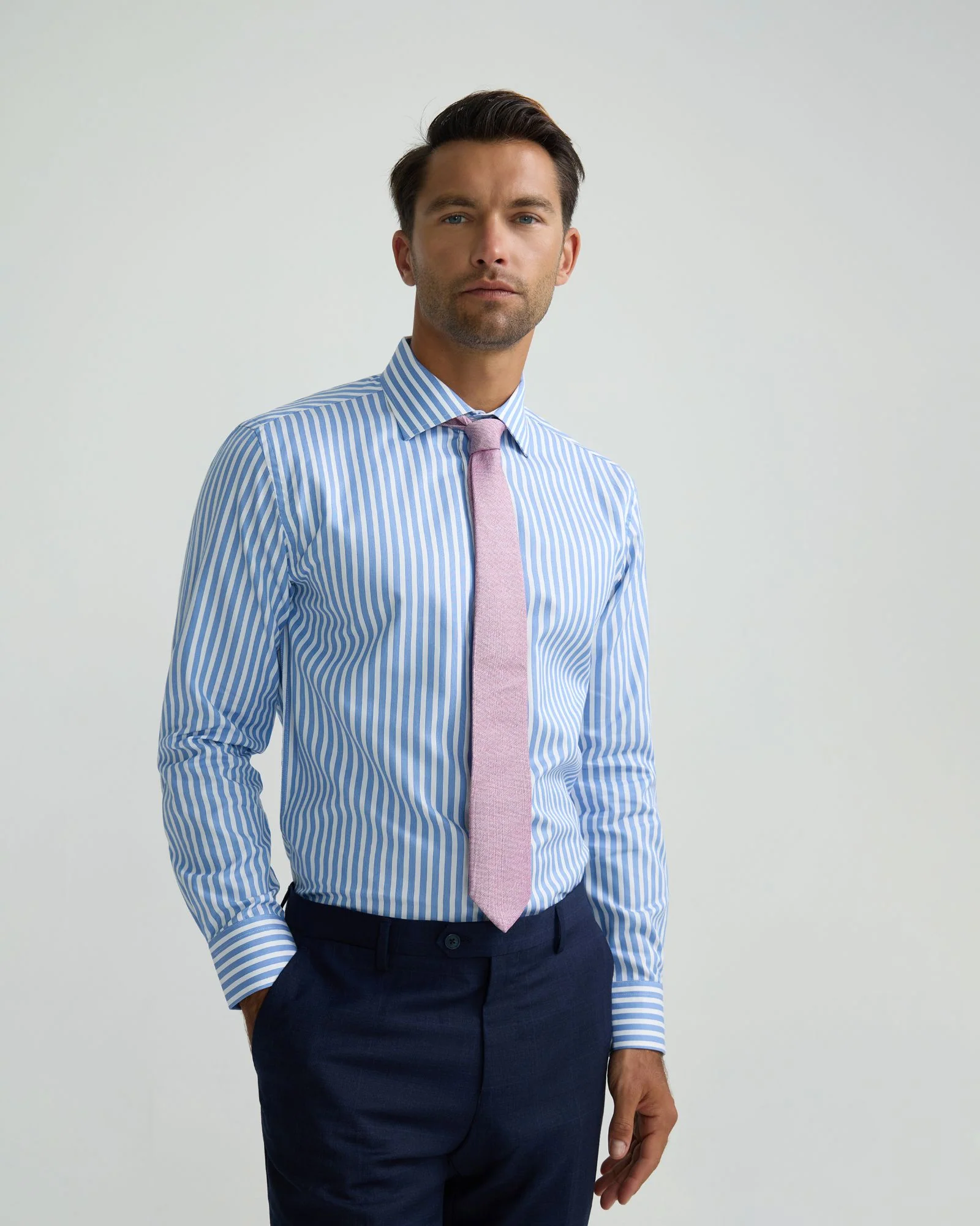 Regent Luxury Striped Shirt - Image 7