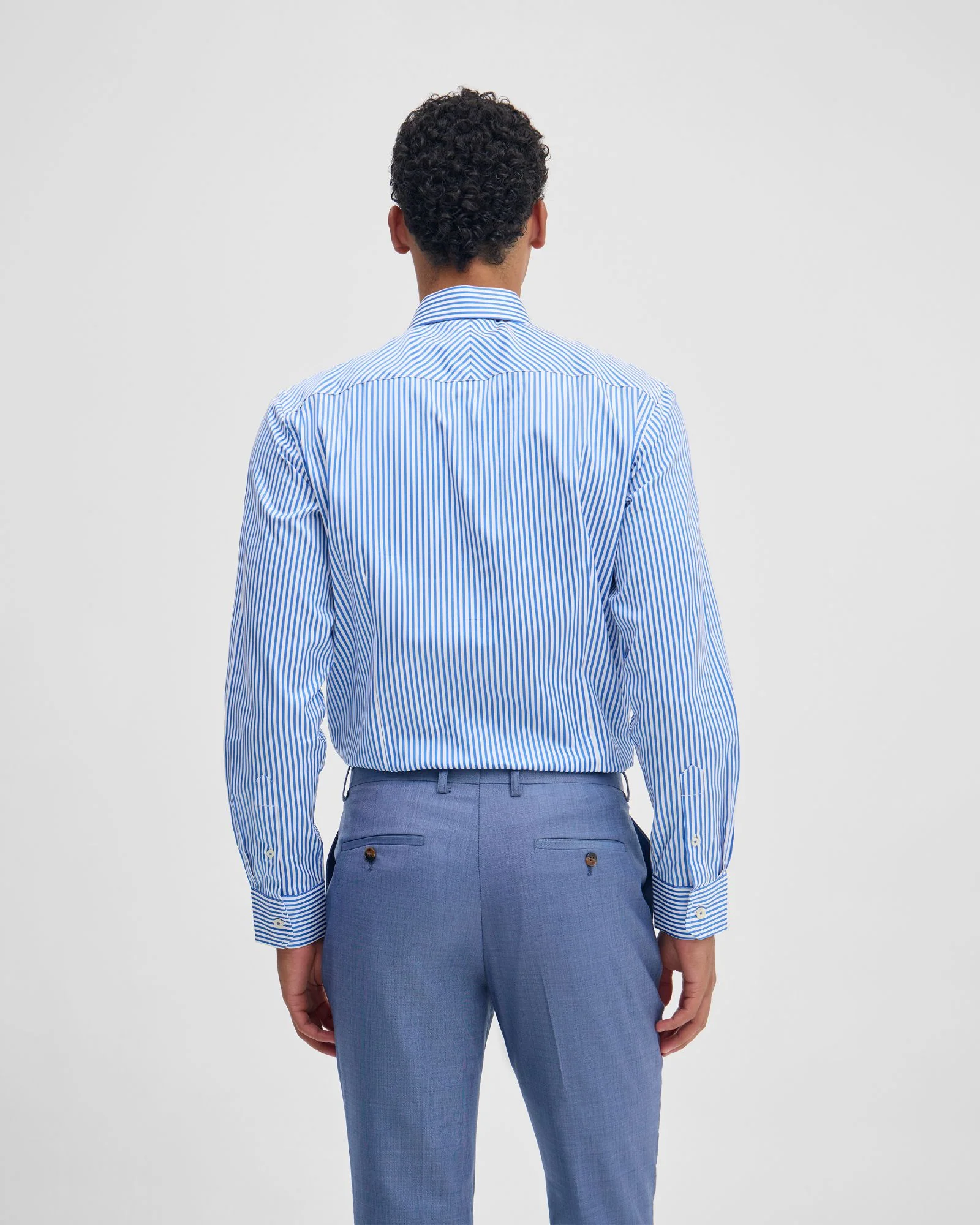 Regent Classic Fit Stripe Shirt - Image 4