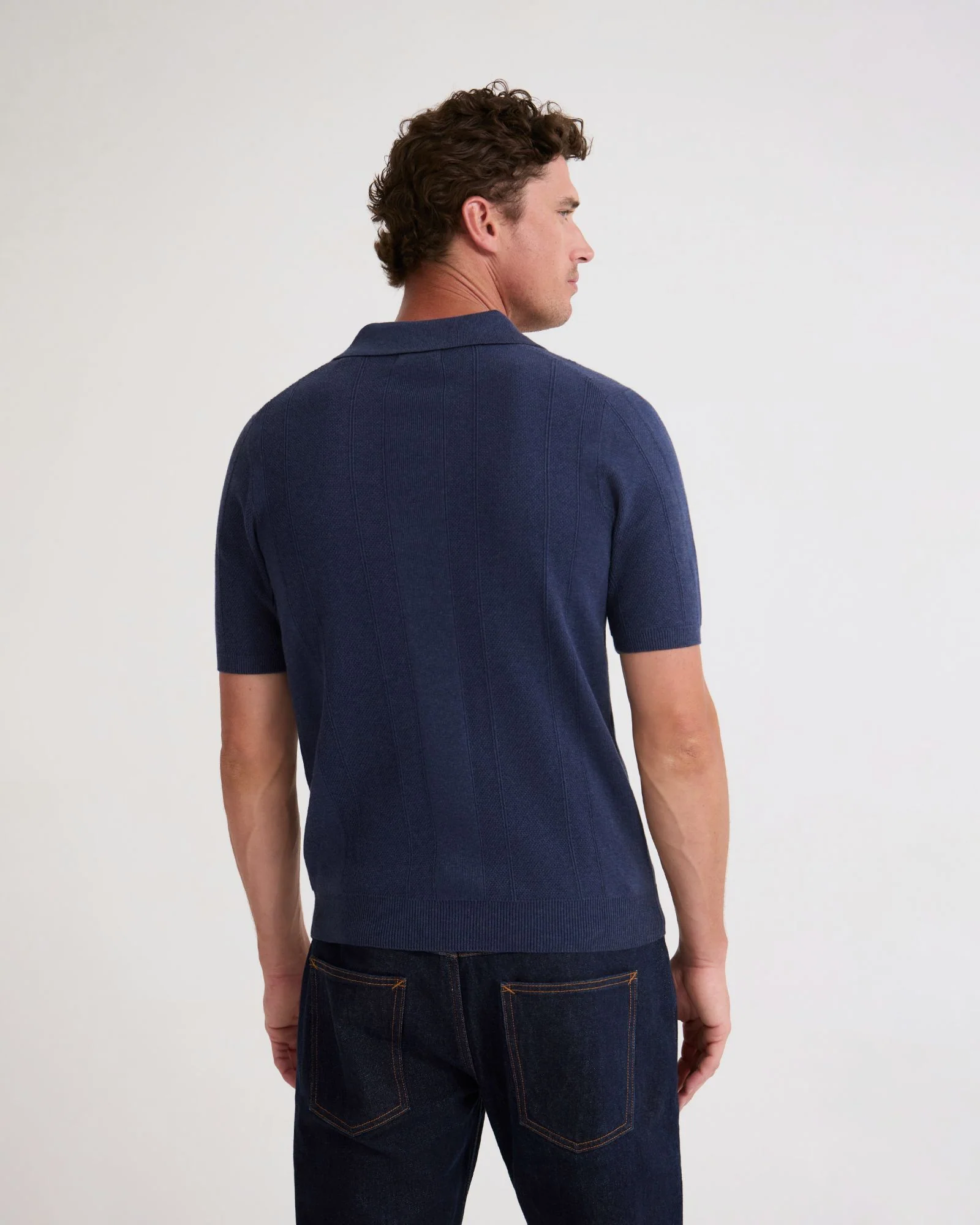 Remy Zip Neck Polo - Image 4
