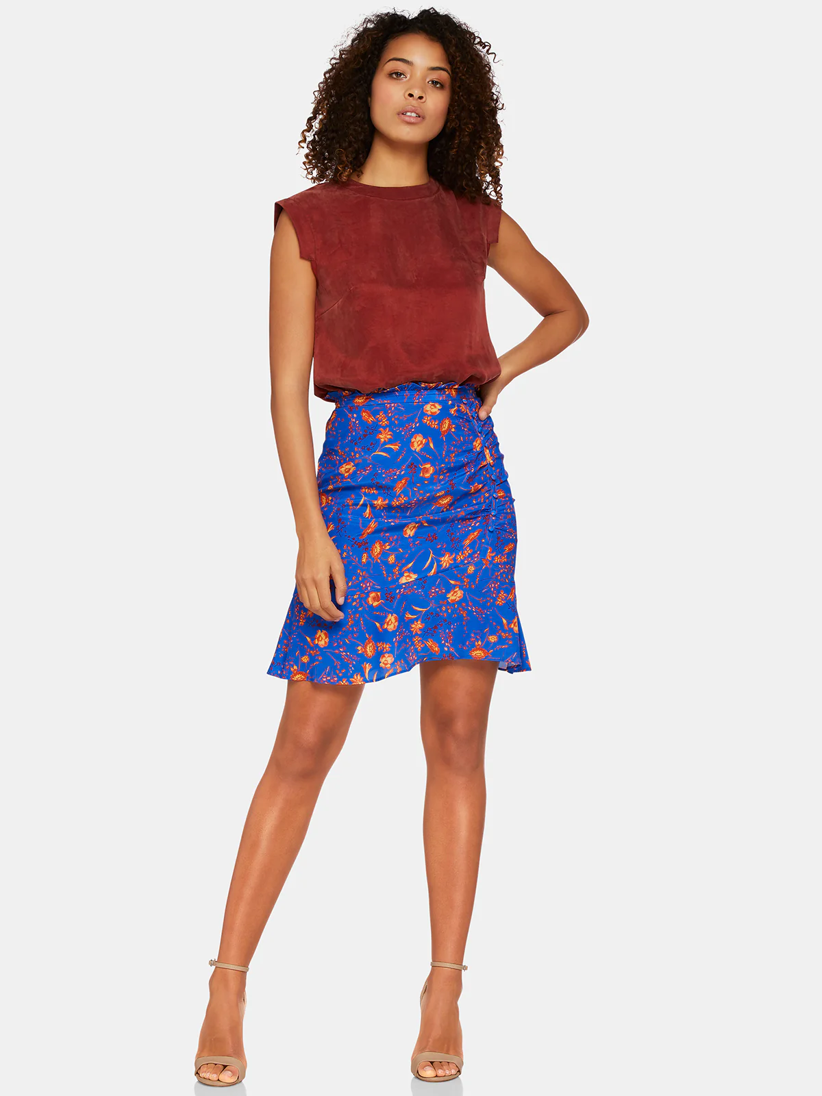 Renee Floral Print Skirt - Image 5