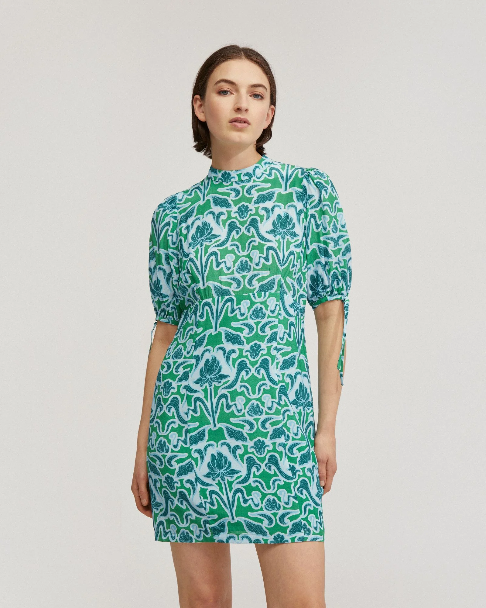 Rhapsody Printed Mini Dress - Image 5