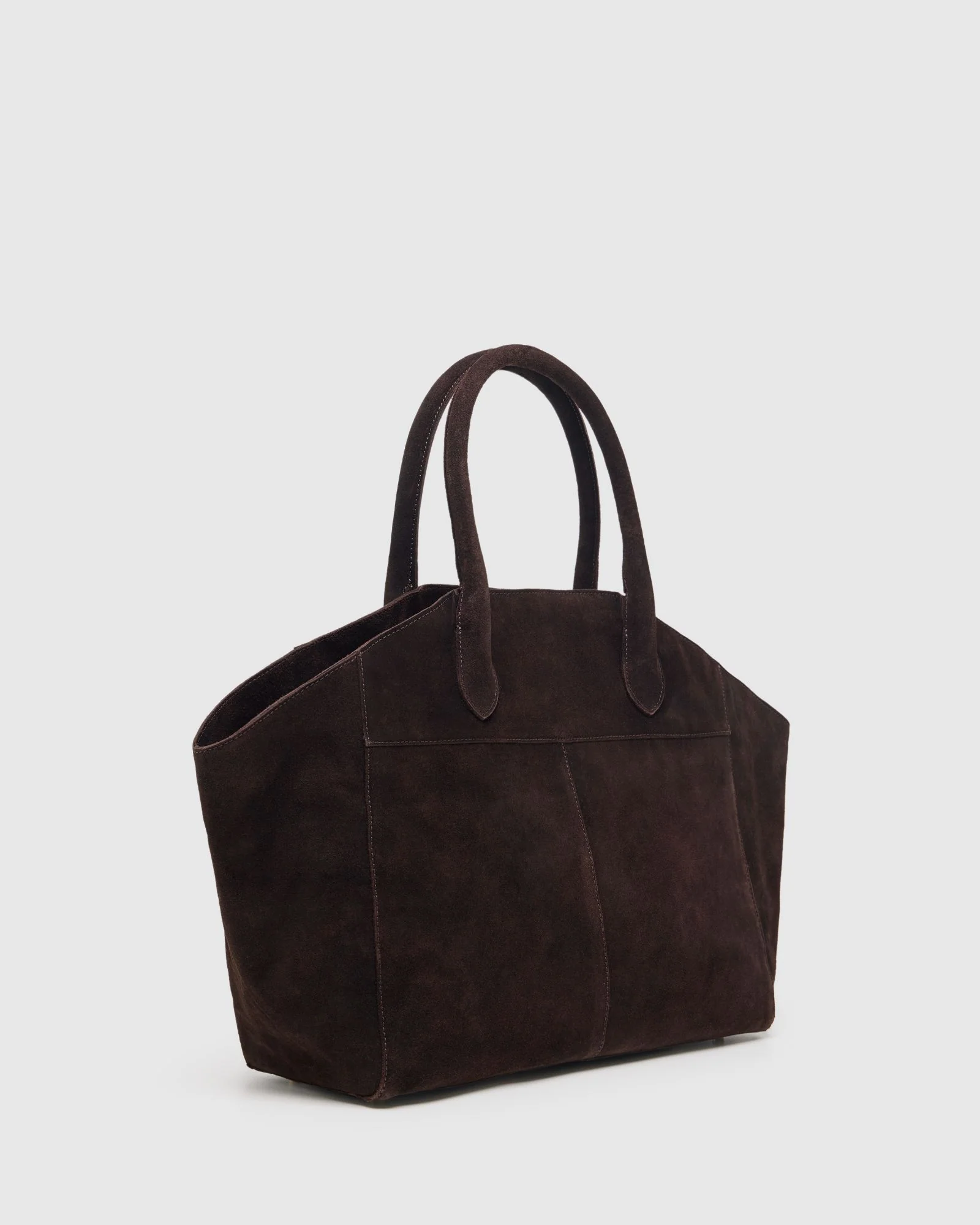Riley Suede Tote Bag - Image 3
