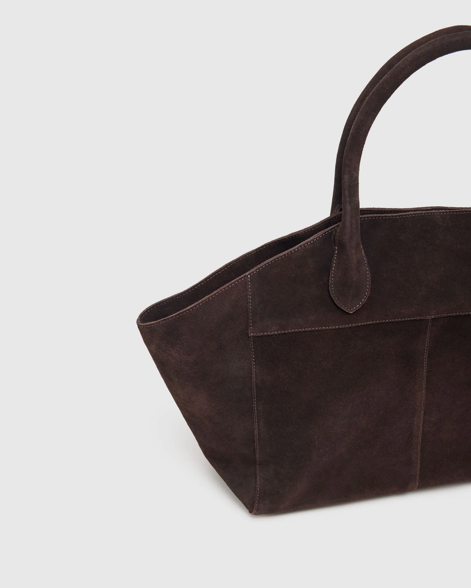 Riley Suede Tote Bag - Image 4
