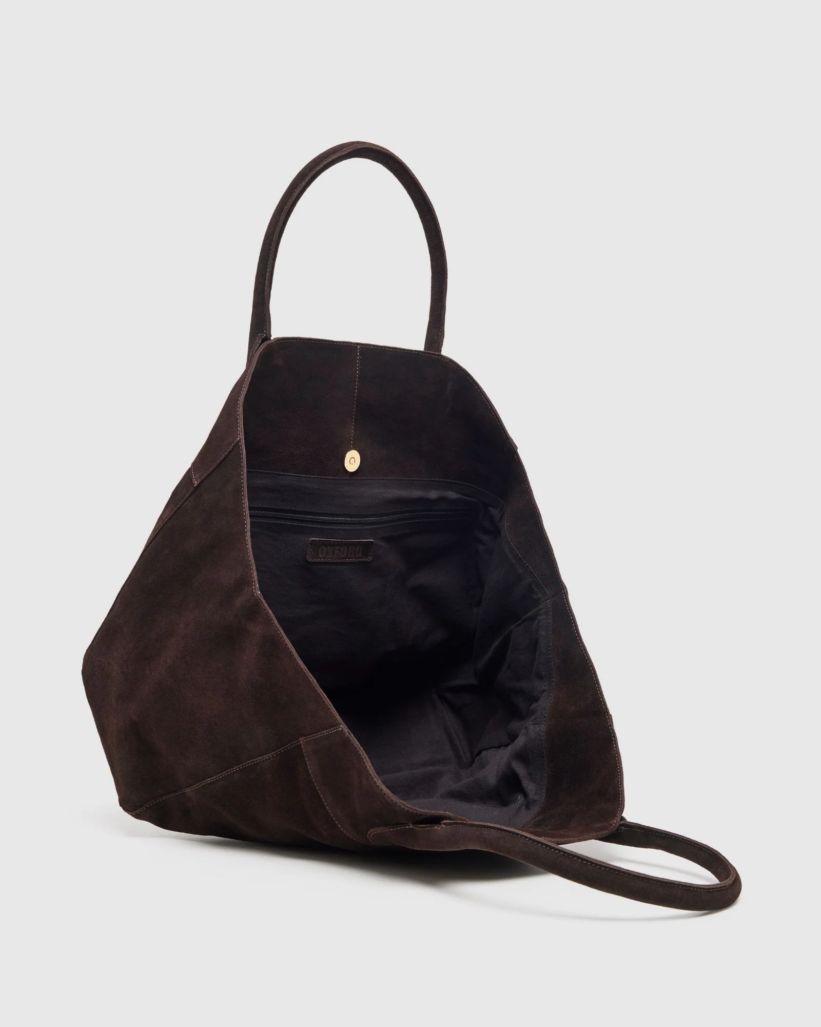 Riley Suede Tote Bag - Image 5
