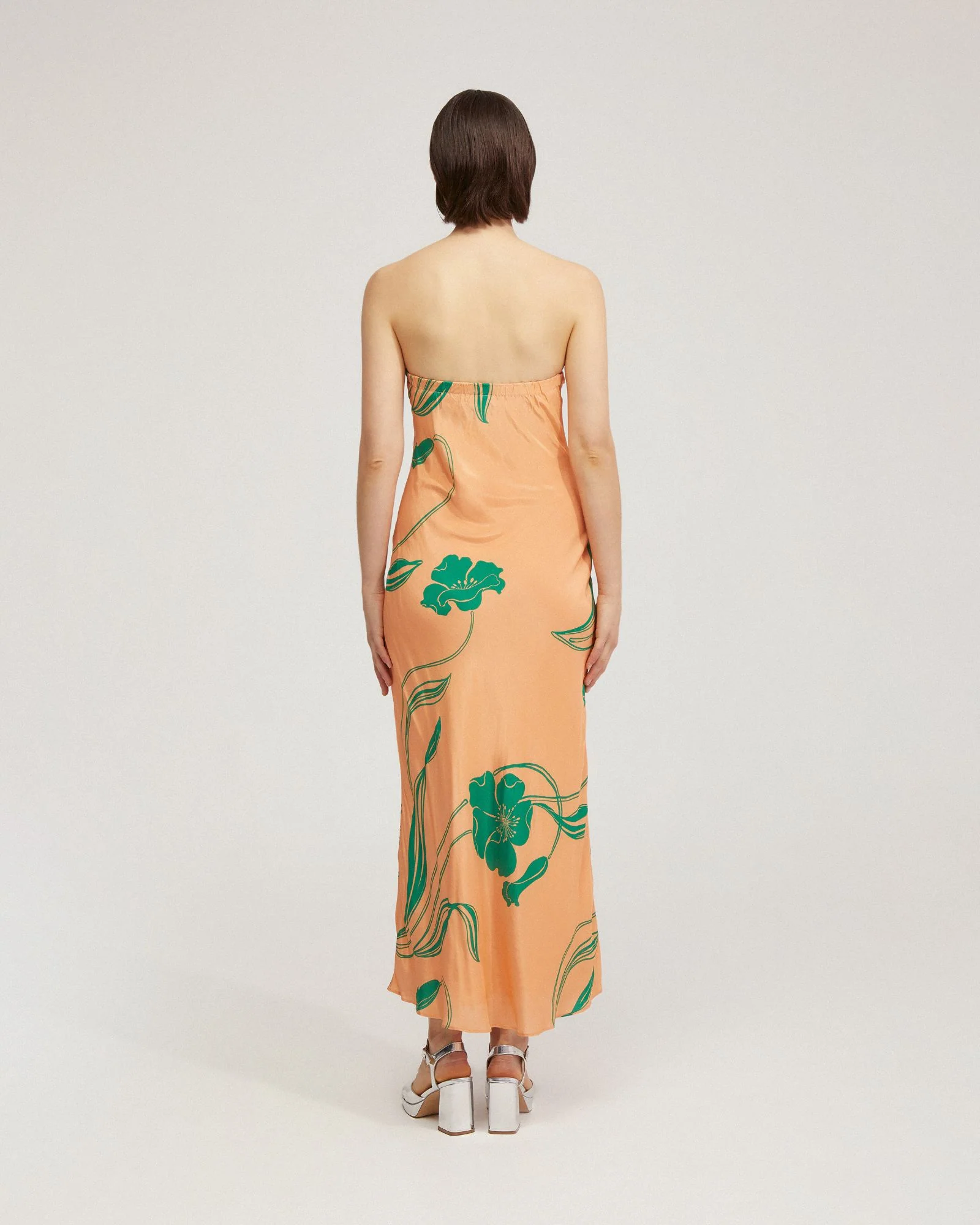 Rio Strapless Printed Dress - Image 3