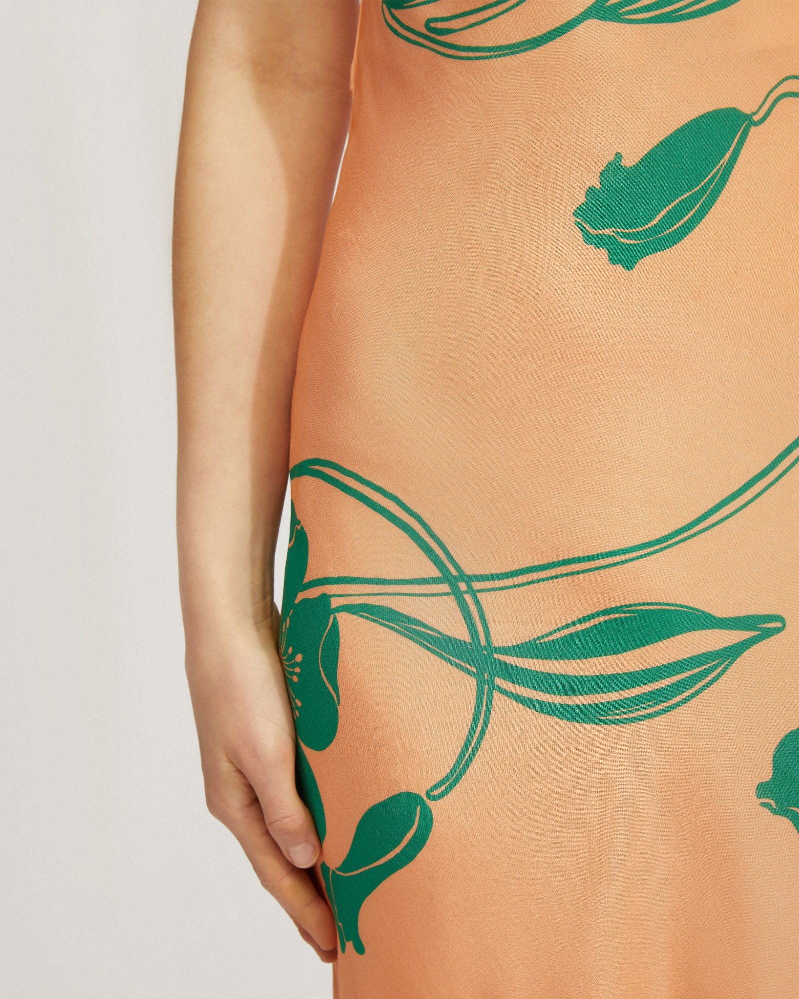 Rio Strapless Printed Dress - Image 6