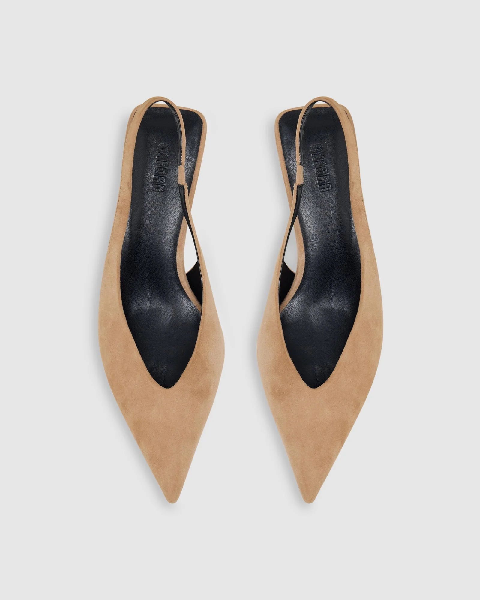 Roma Suede Sling Back Heel - Image 5