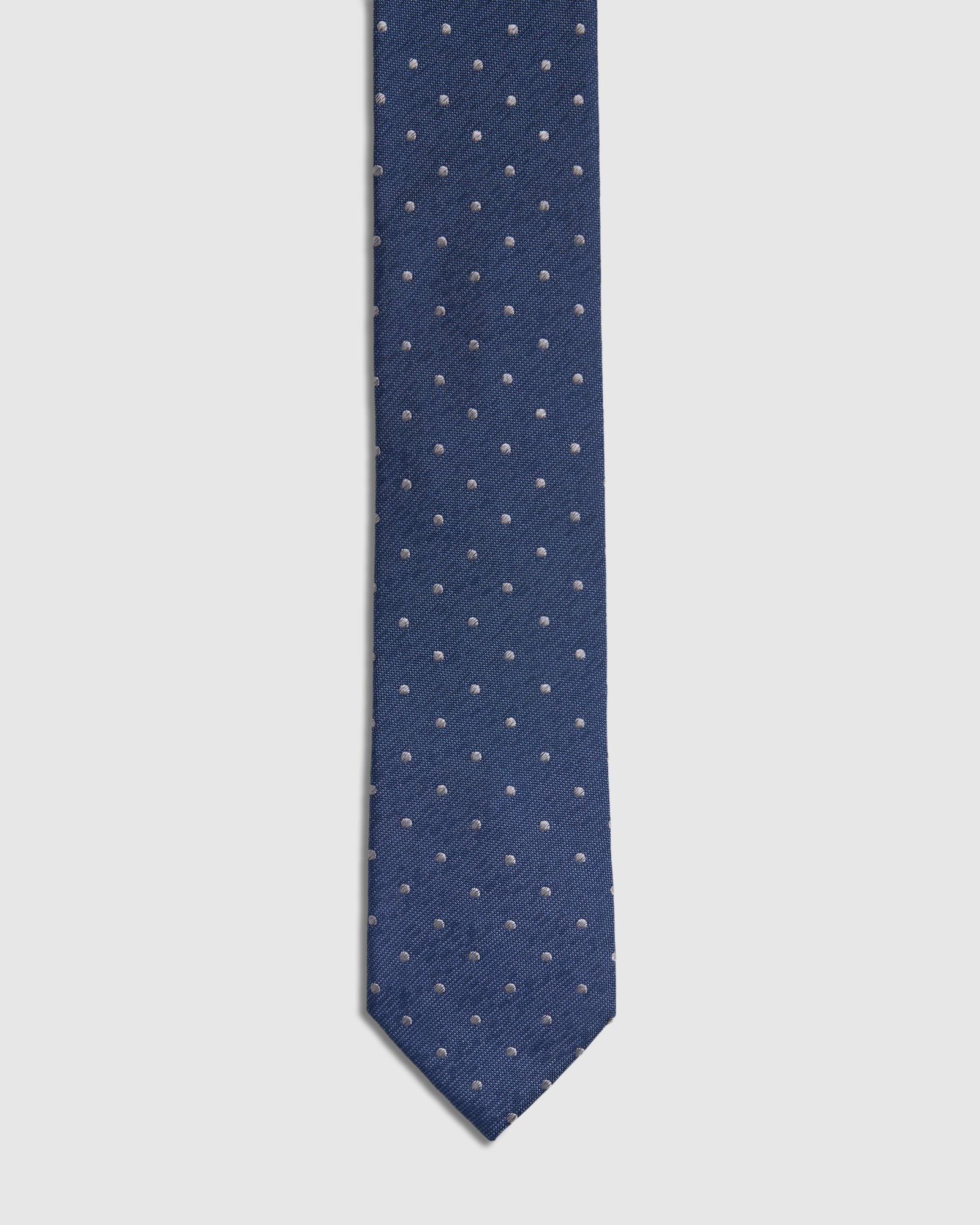 Roman Spot 7Cm Silk Tie