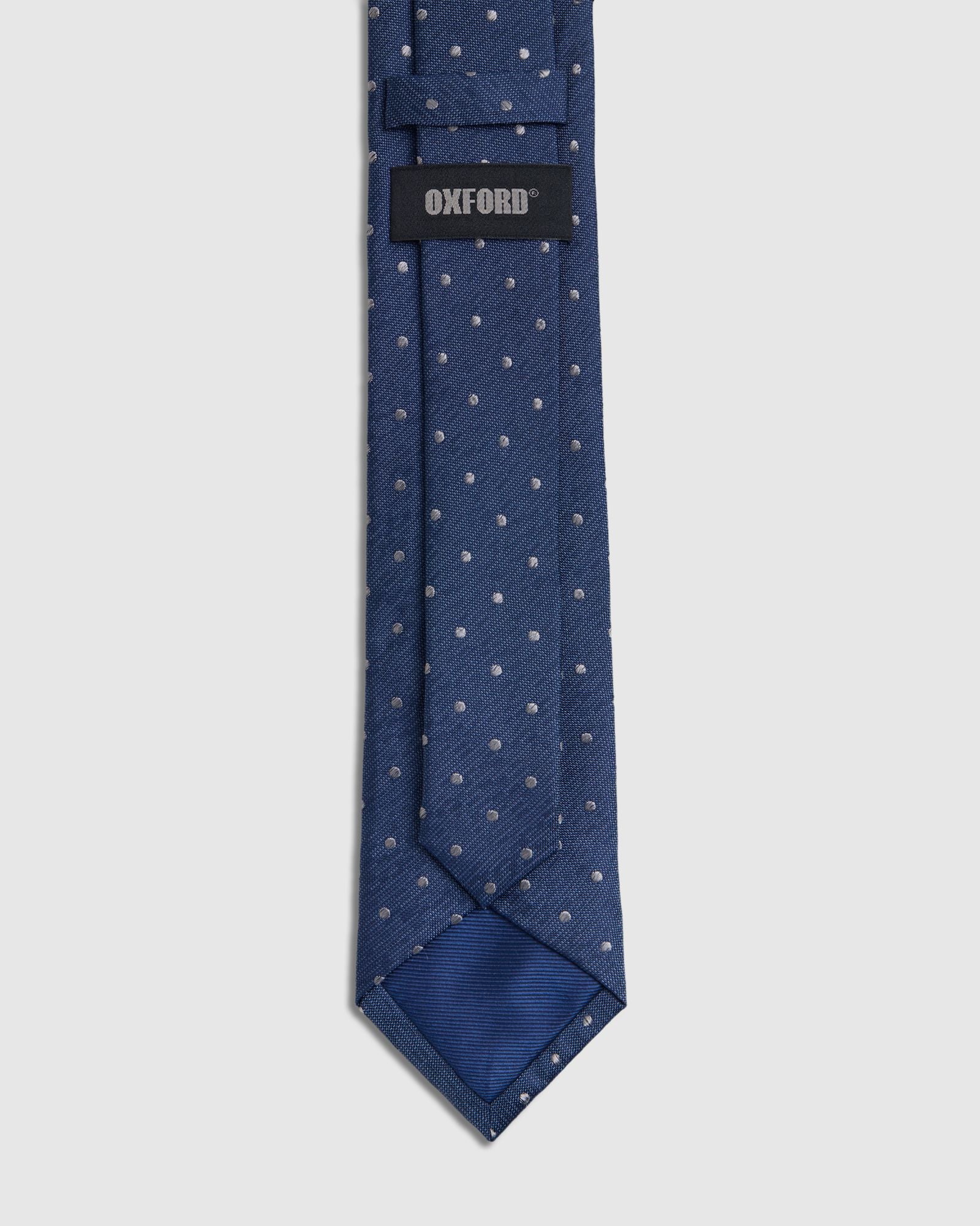 Roman Spot 7Cm Silk Tie - Image 3