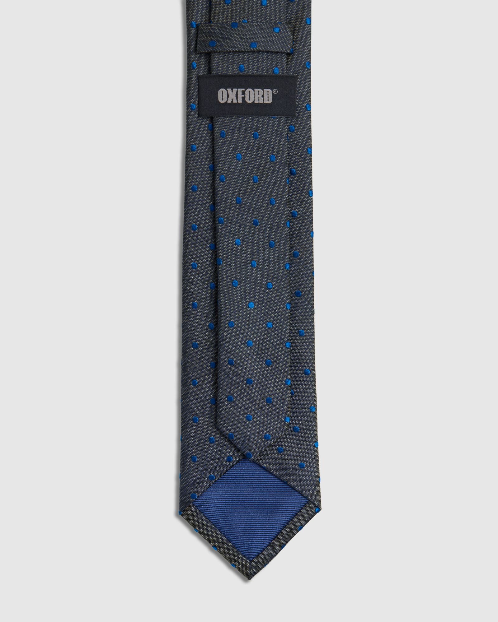 Roman Spot 7Cm Silk Tie - Image 6