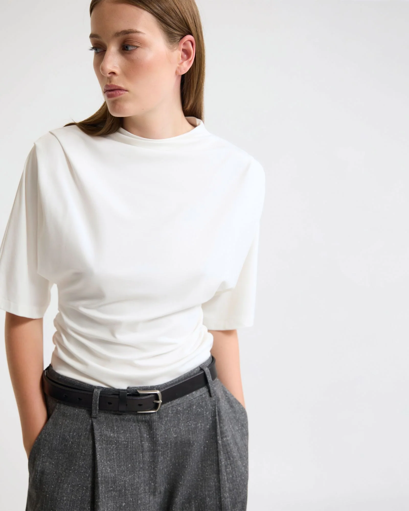 Rosie Stretch Jersey Top - Image 20