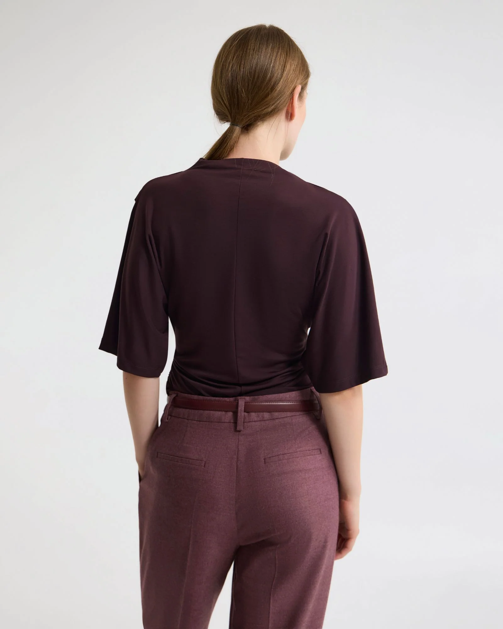 Rosie Stretch Jersey Top - Image 4