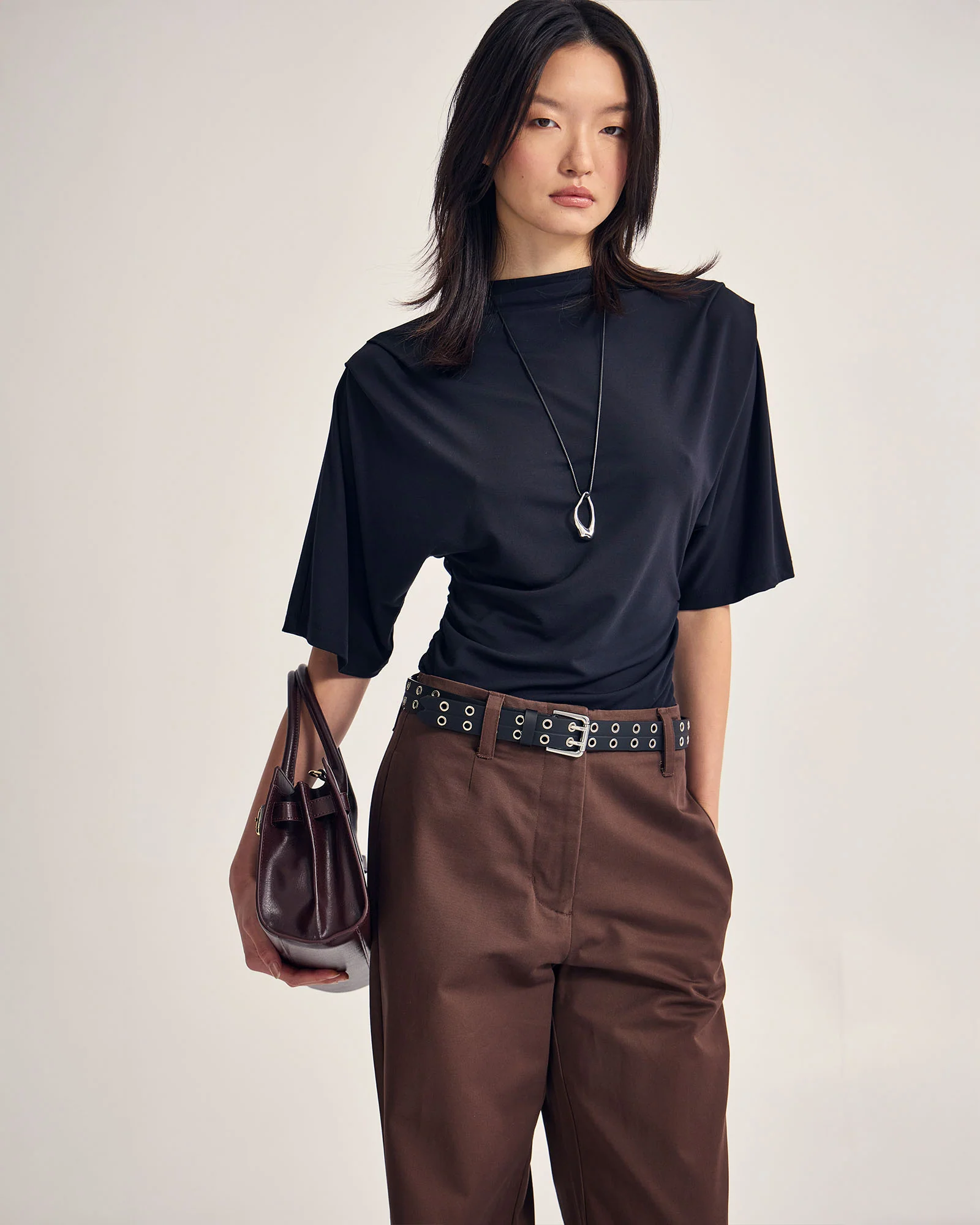 Rosie Stretch Jersey Top - Image 9