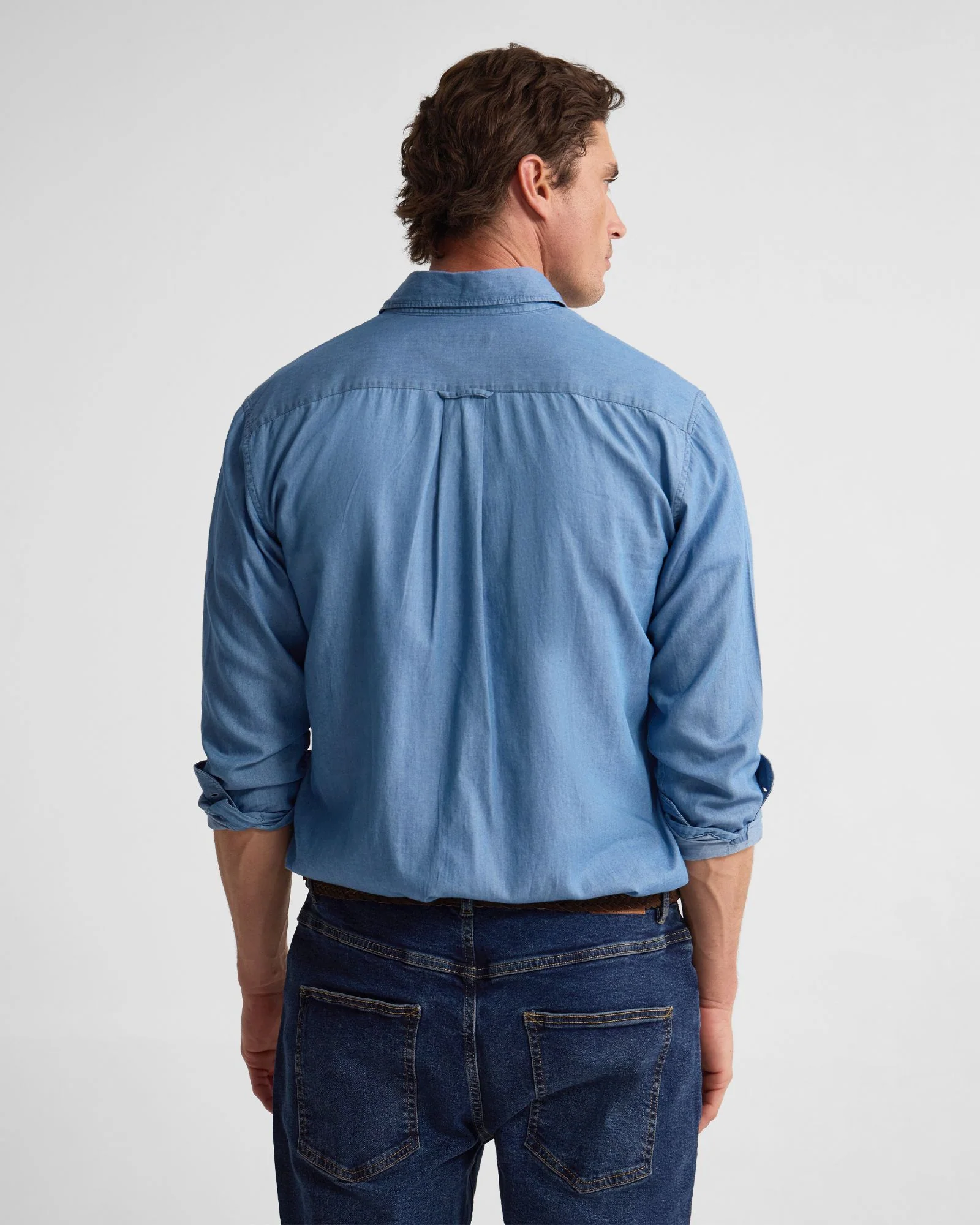 Rover Washed Denim Shirt - Image 3