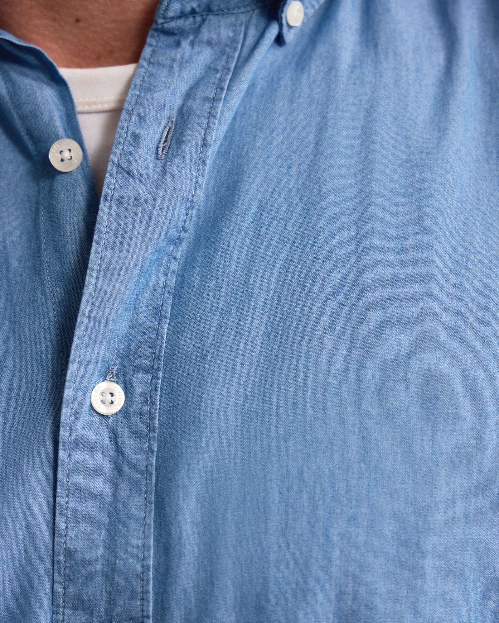 Rover Washed Denim Shirt - Image 6